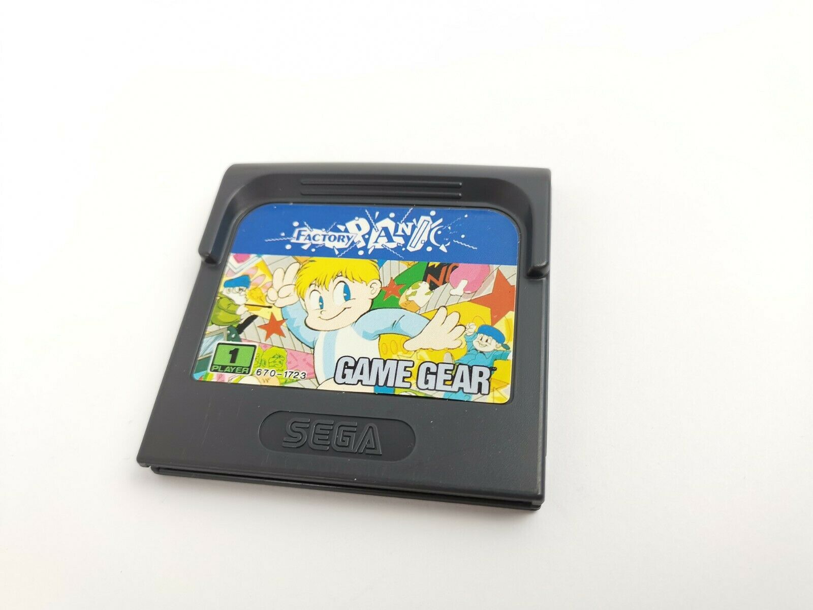 Sega Game Gear Spiel – Factory Panic Modul PAL