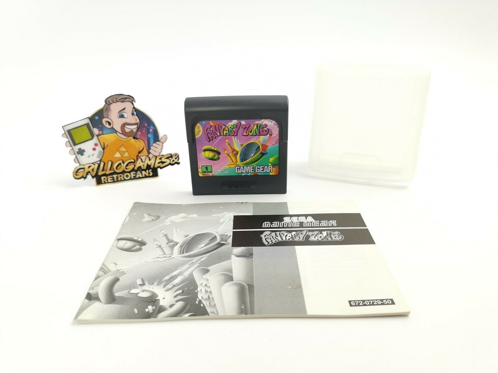 Sega Game Gear Spiel – Fantasy Zone PAL Modul GameGear