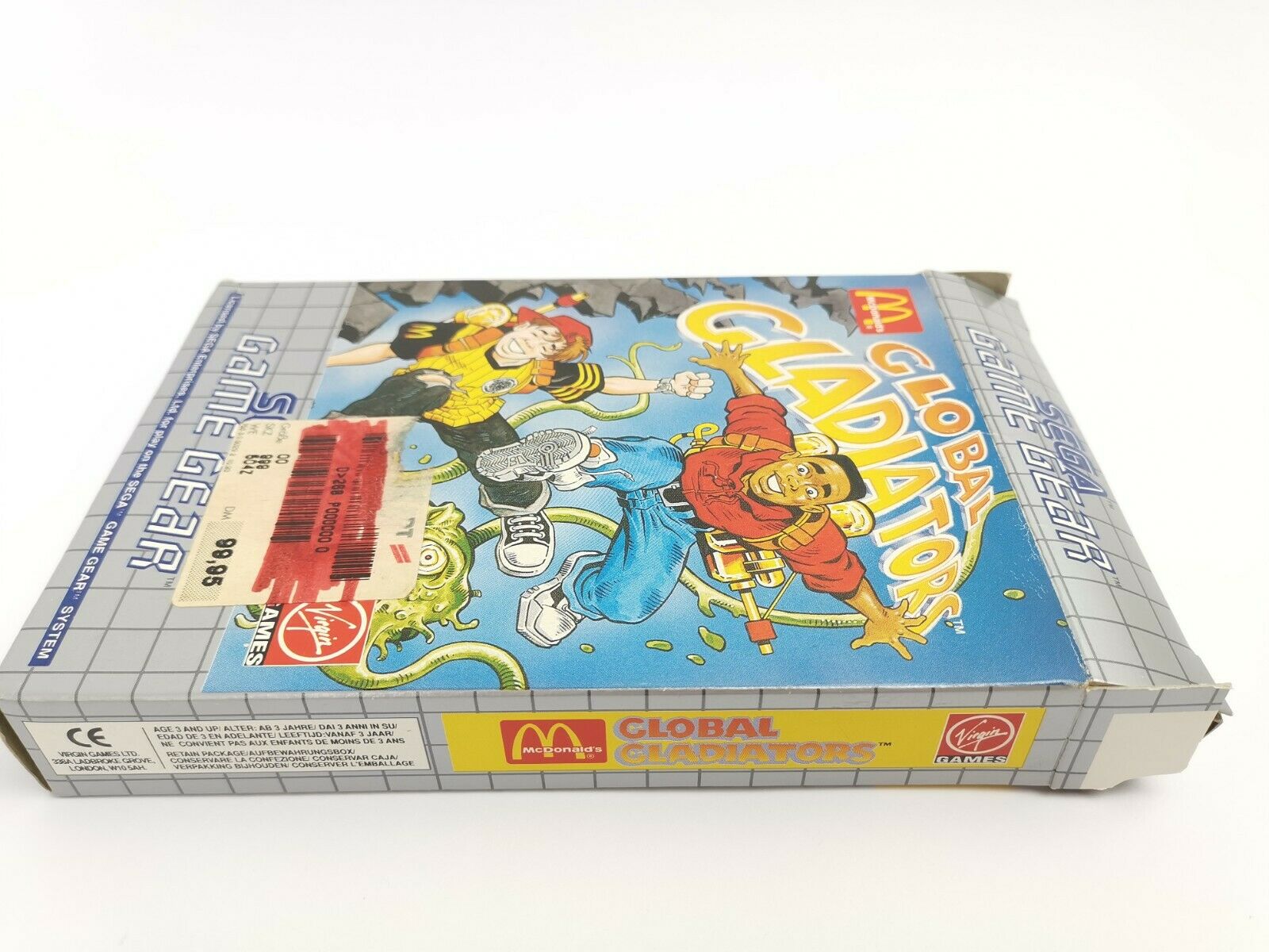 Sega Game Gear Spiel – Global Gladiators OVP PAL
