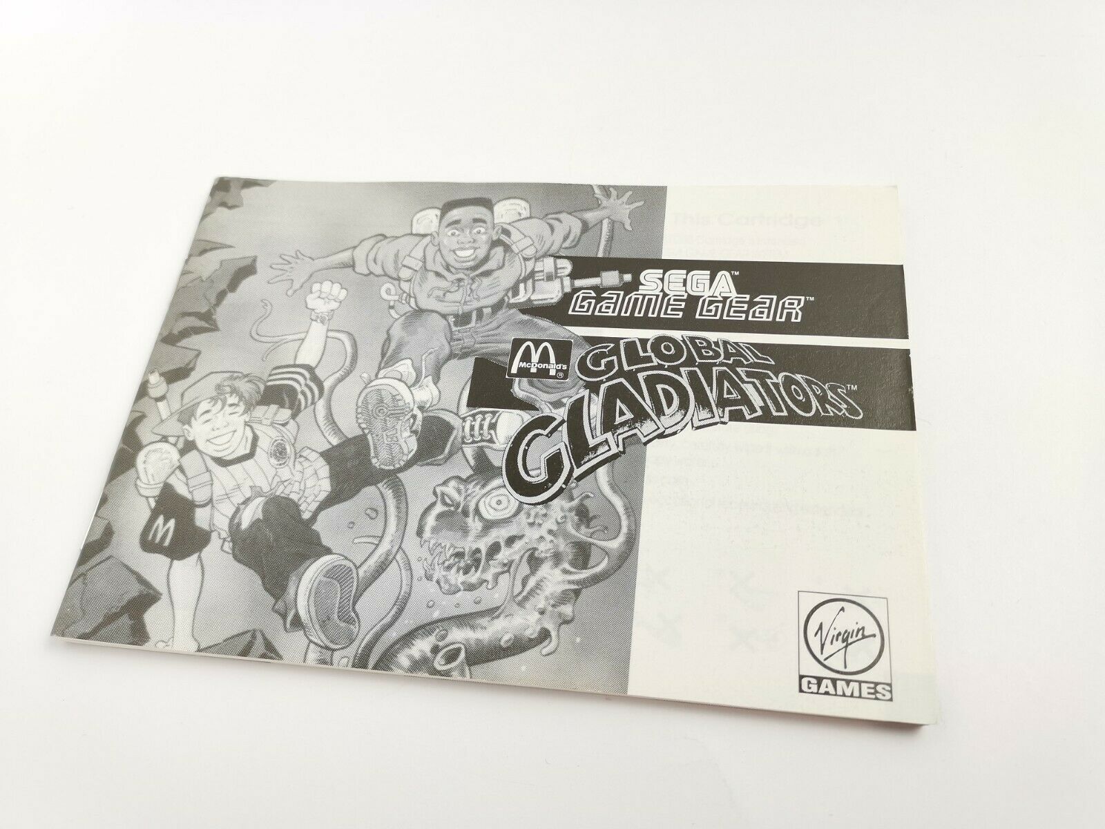 Sega Game Gear Spiel – Global Gladiators OVP PAL