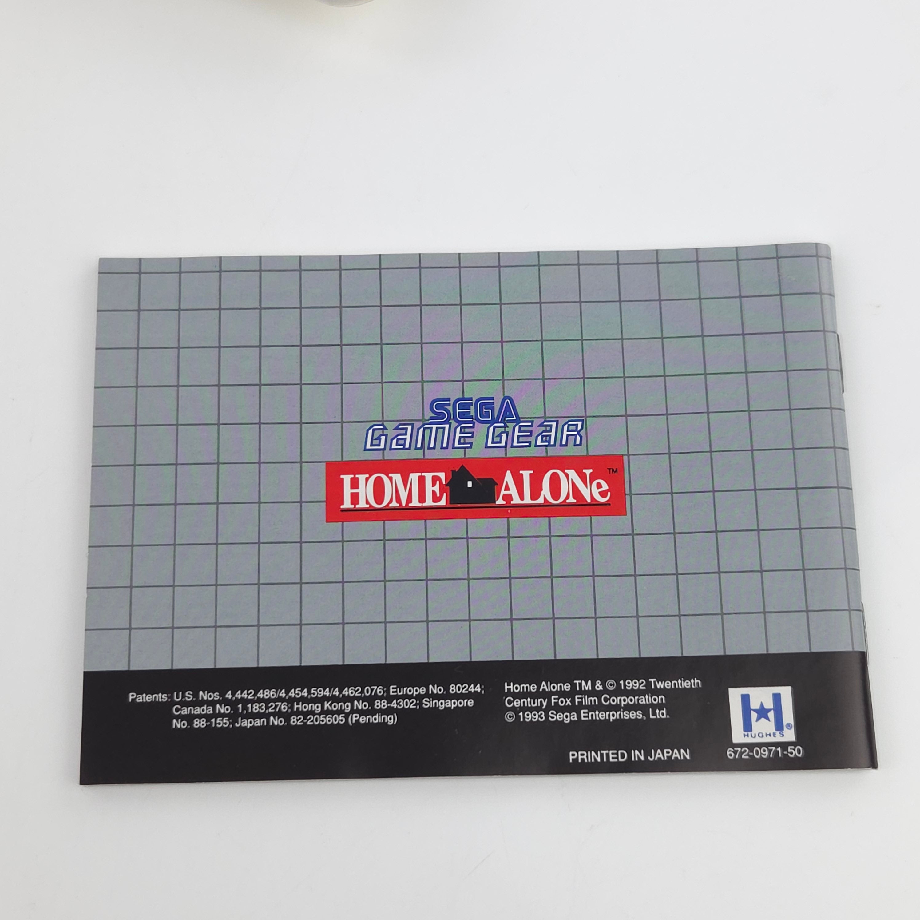 Sega Game Gear Spiel – Home Alone (OVP PAL)