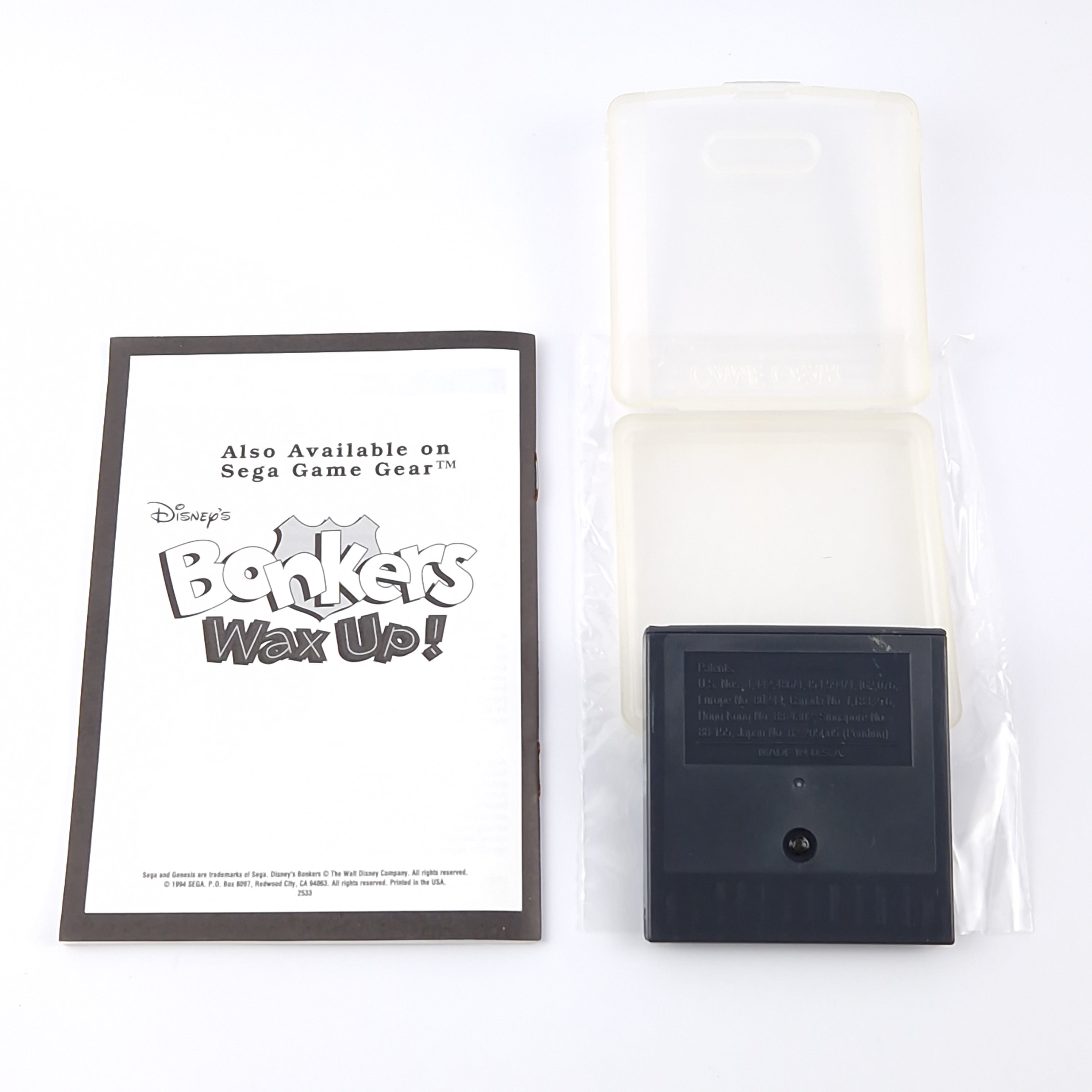 Sega Game Gear Spiel: Legend of illusion starring Mickey Mouse - OVP Modul USA