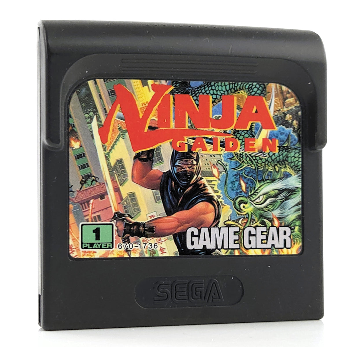 Sega Game Gear Spiel Ninja Gaiden Modul PAL