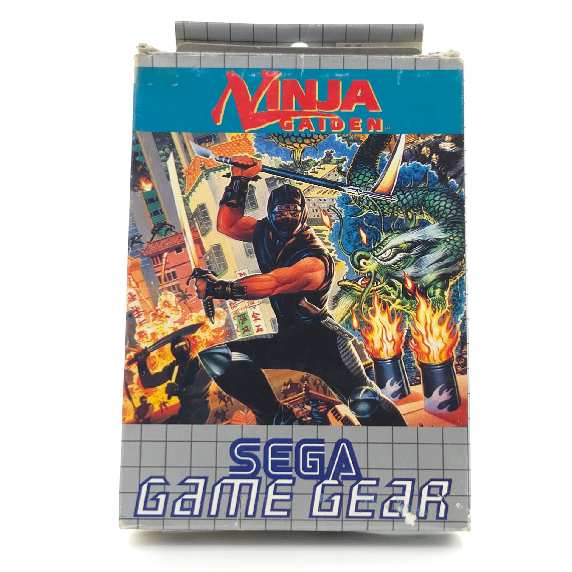 Sega Game Gear Spiel Ninja Gaiden Modul Anleitung OVP PAL