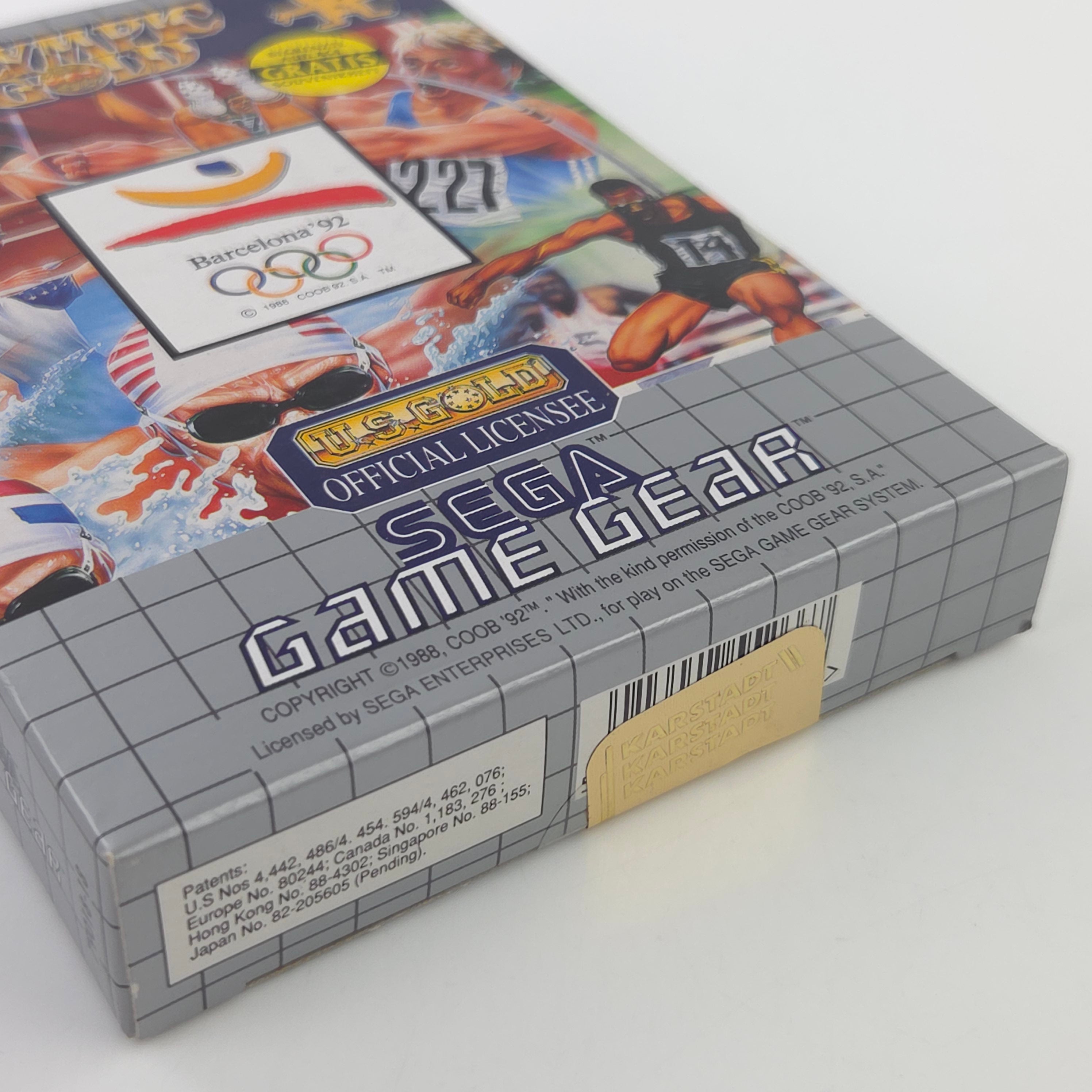 Sega Game Gear Spiel – Olympic Gold Barcelona 92 OVP