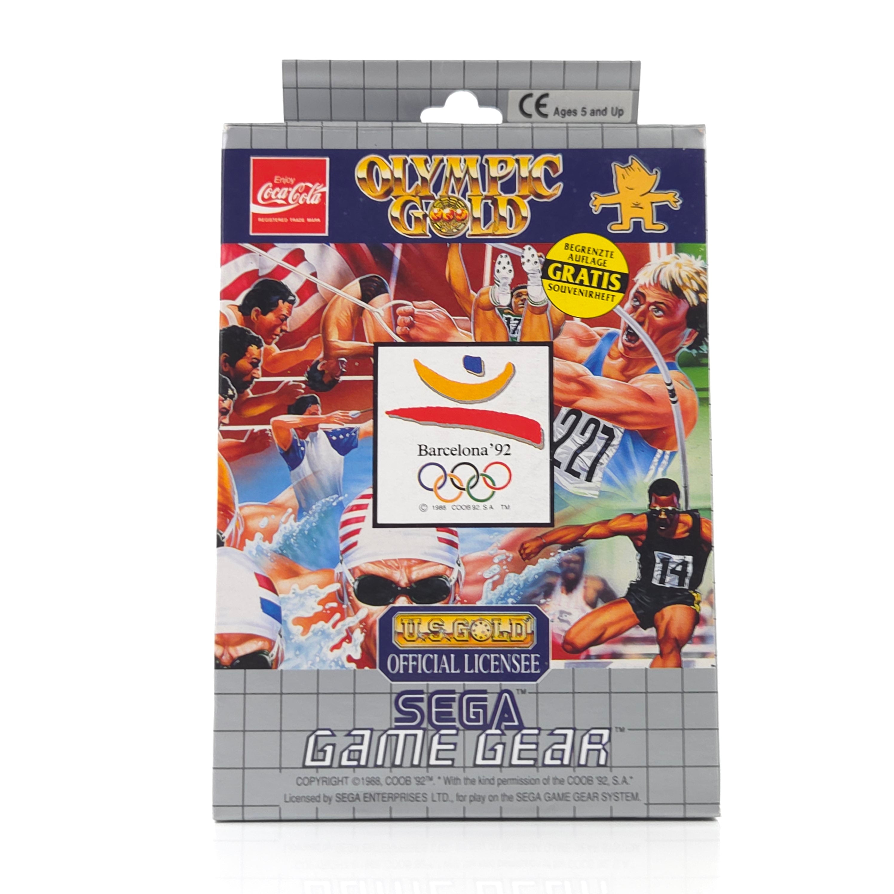 Sega Game Gear Spiel – Olympic Gold Barcelona 92 OVP