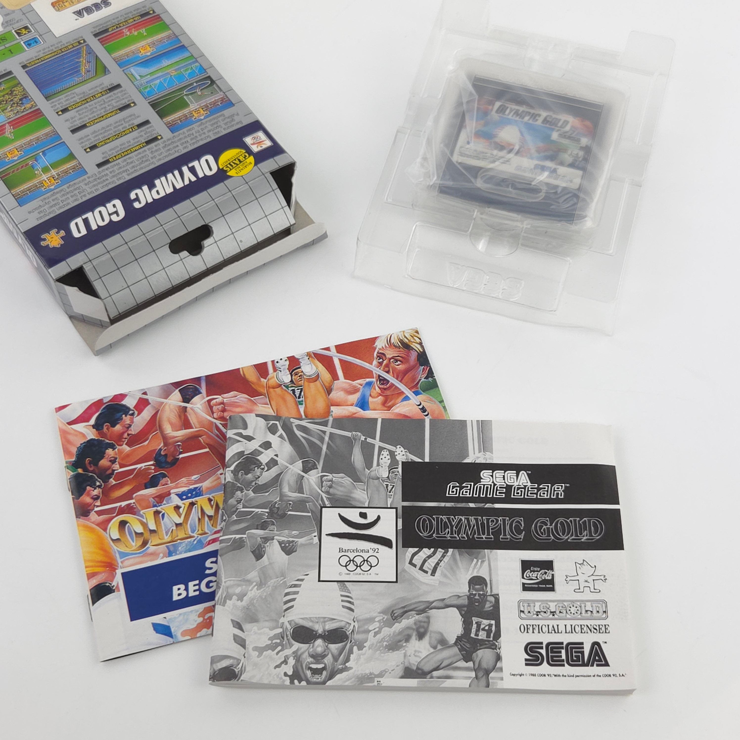 Sega Game Gear Spiel – Olympic Gold Barcelona 92 OVP