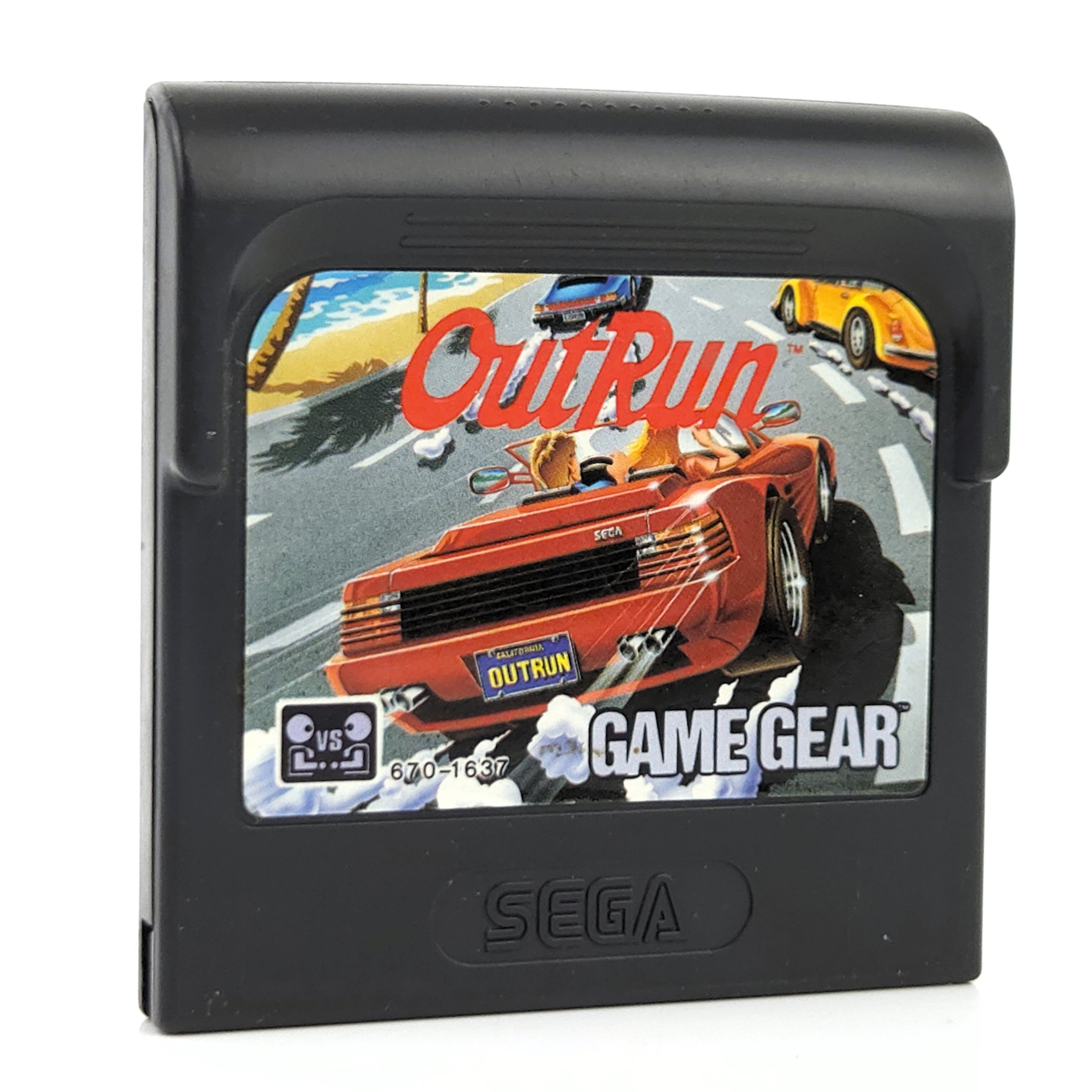 Sega Game Gear Spiel: Out Run - Modul PAL Cartridge