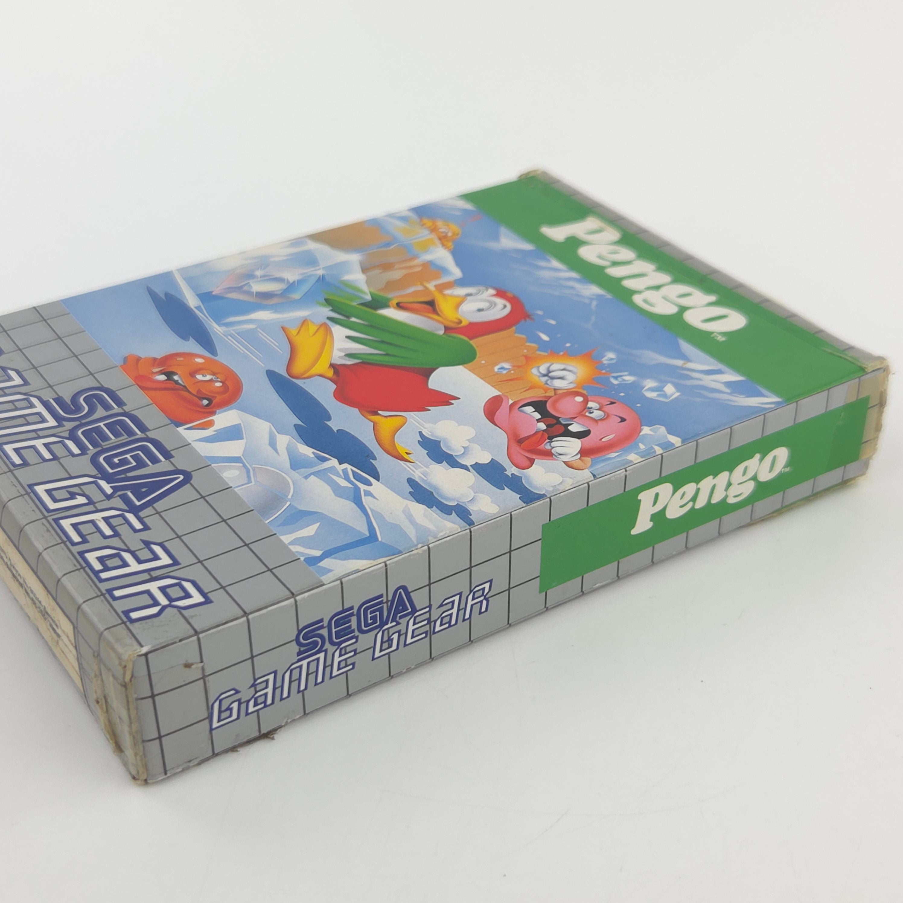 Sega Game Gear Spiel Pengo Modul Anleitung OVP PAL 1991