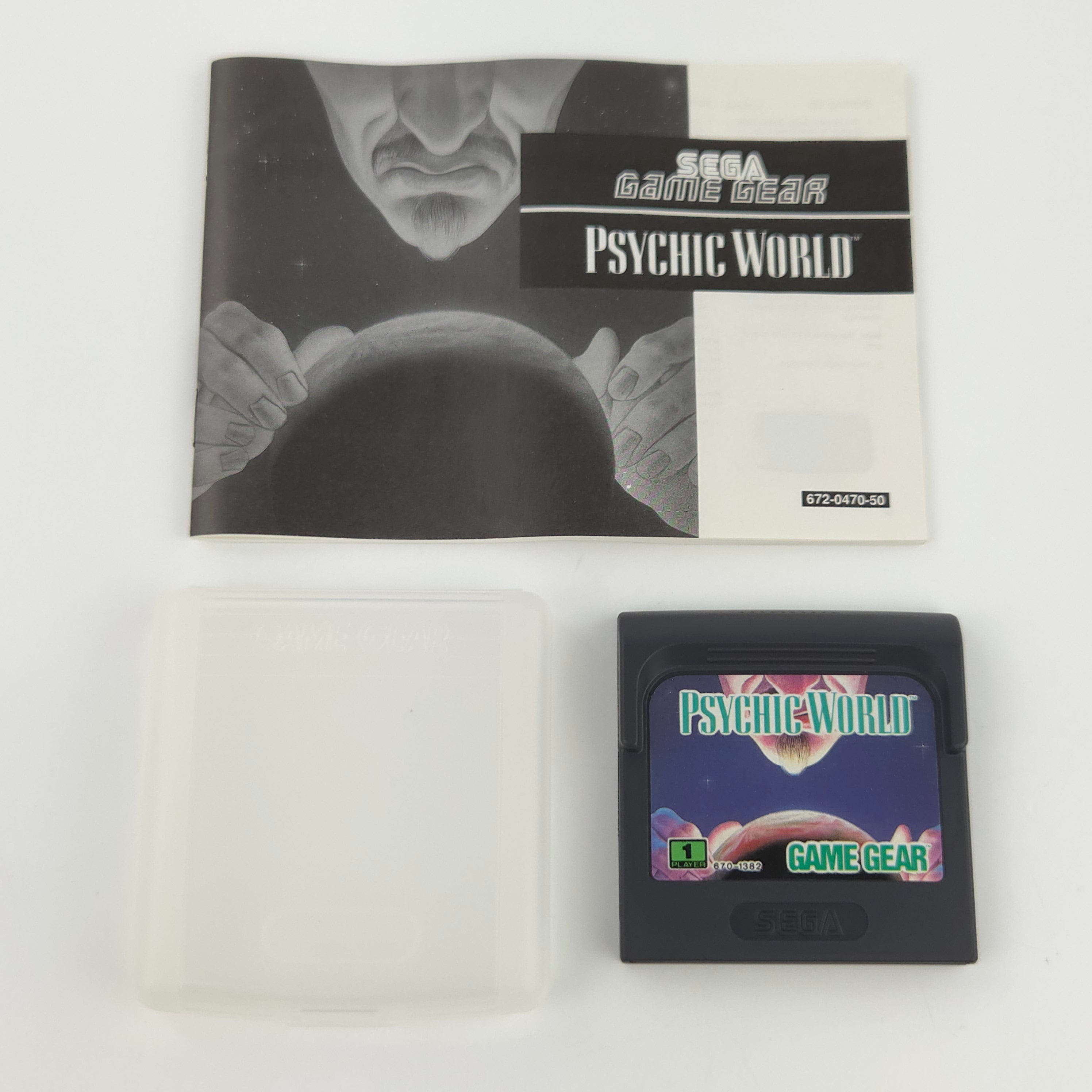 Sega Game Gear Spiel Psychic World OVP PAL