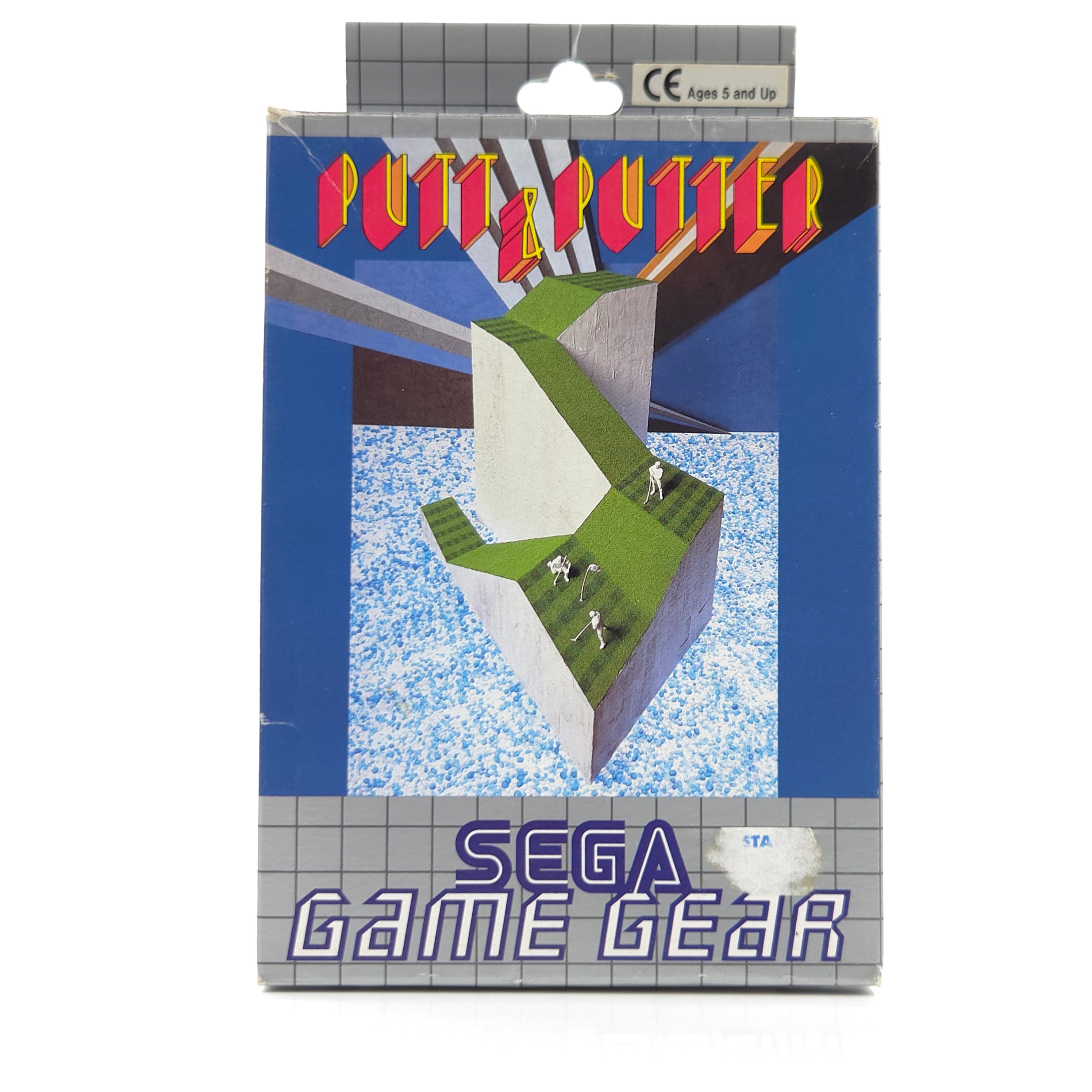 Sega Game Gear Spiel Putt & Putter OVP PAL