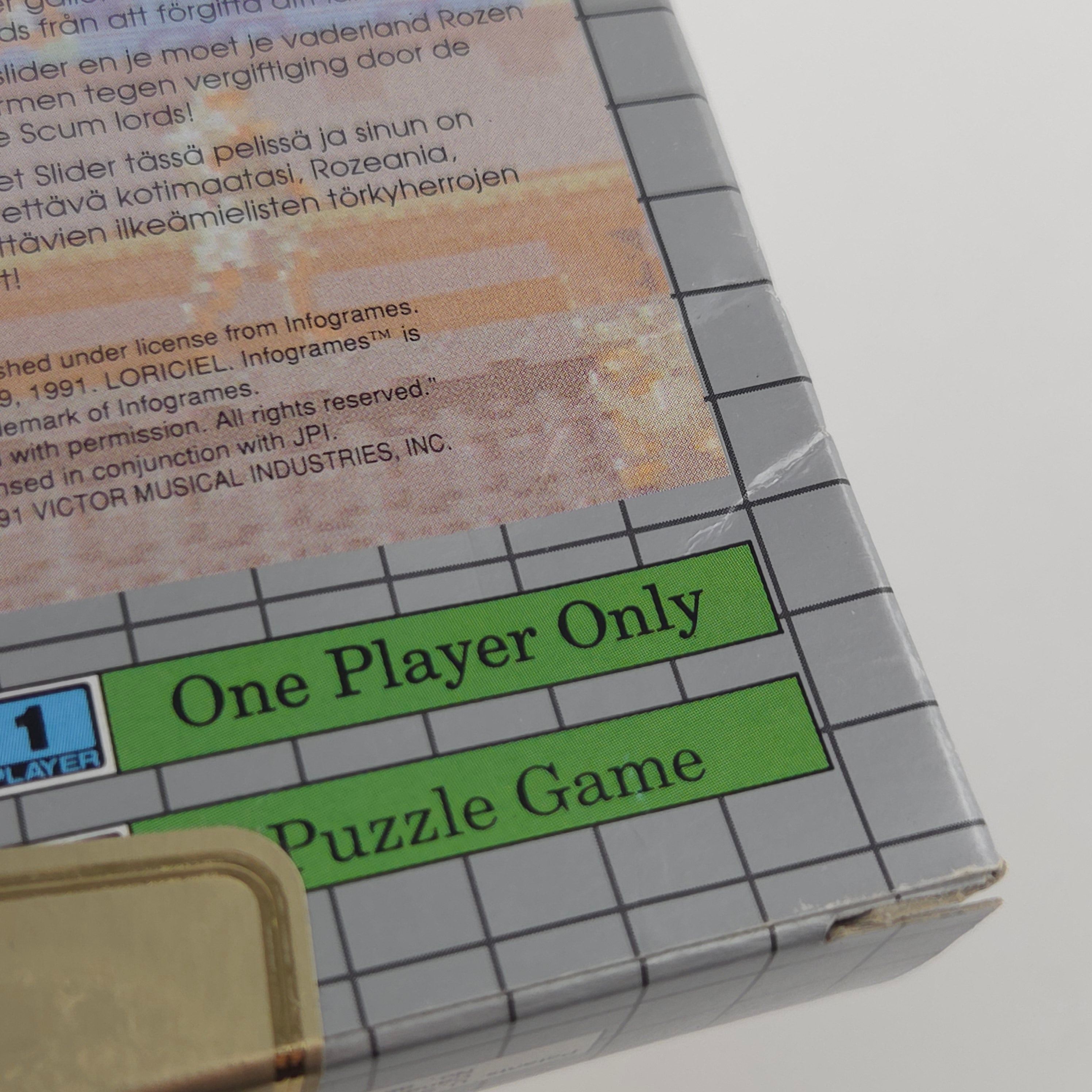 Sega Game Gear Spiel – Slider (OVP PAL)