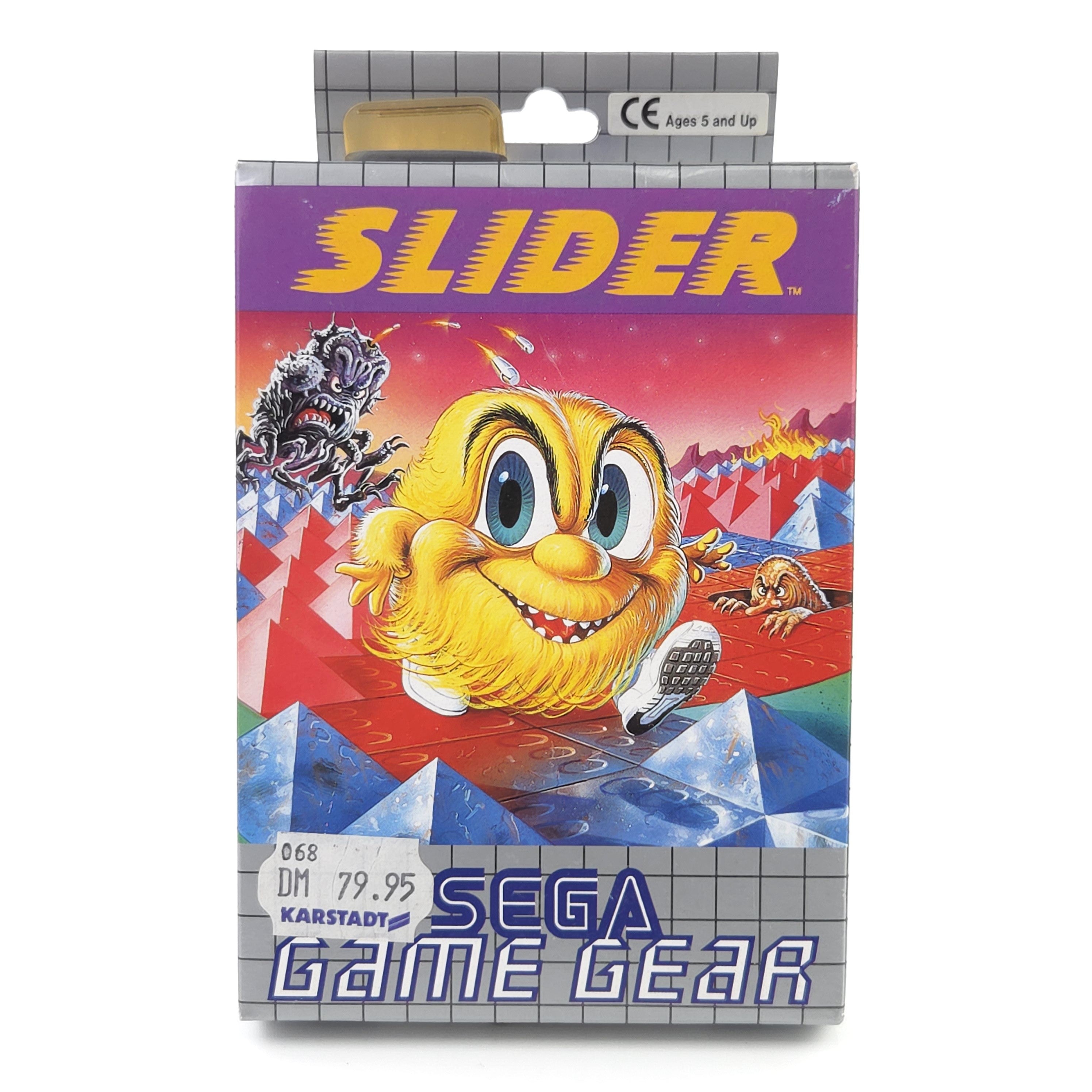Sega Game Gear Spiel – Slider (OVP PAL)