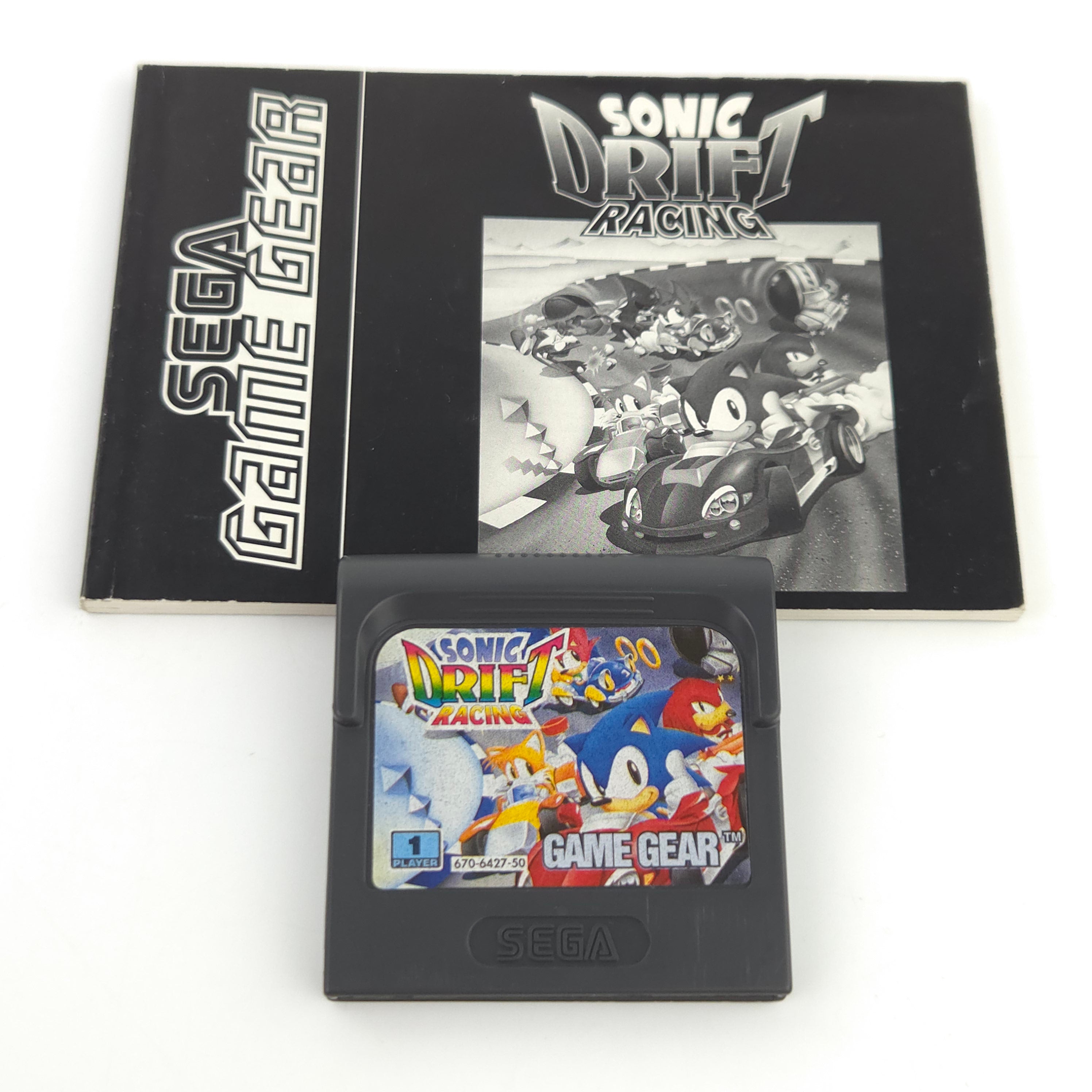Sega Game Gear Spiel Sonic Drift OVP PAL