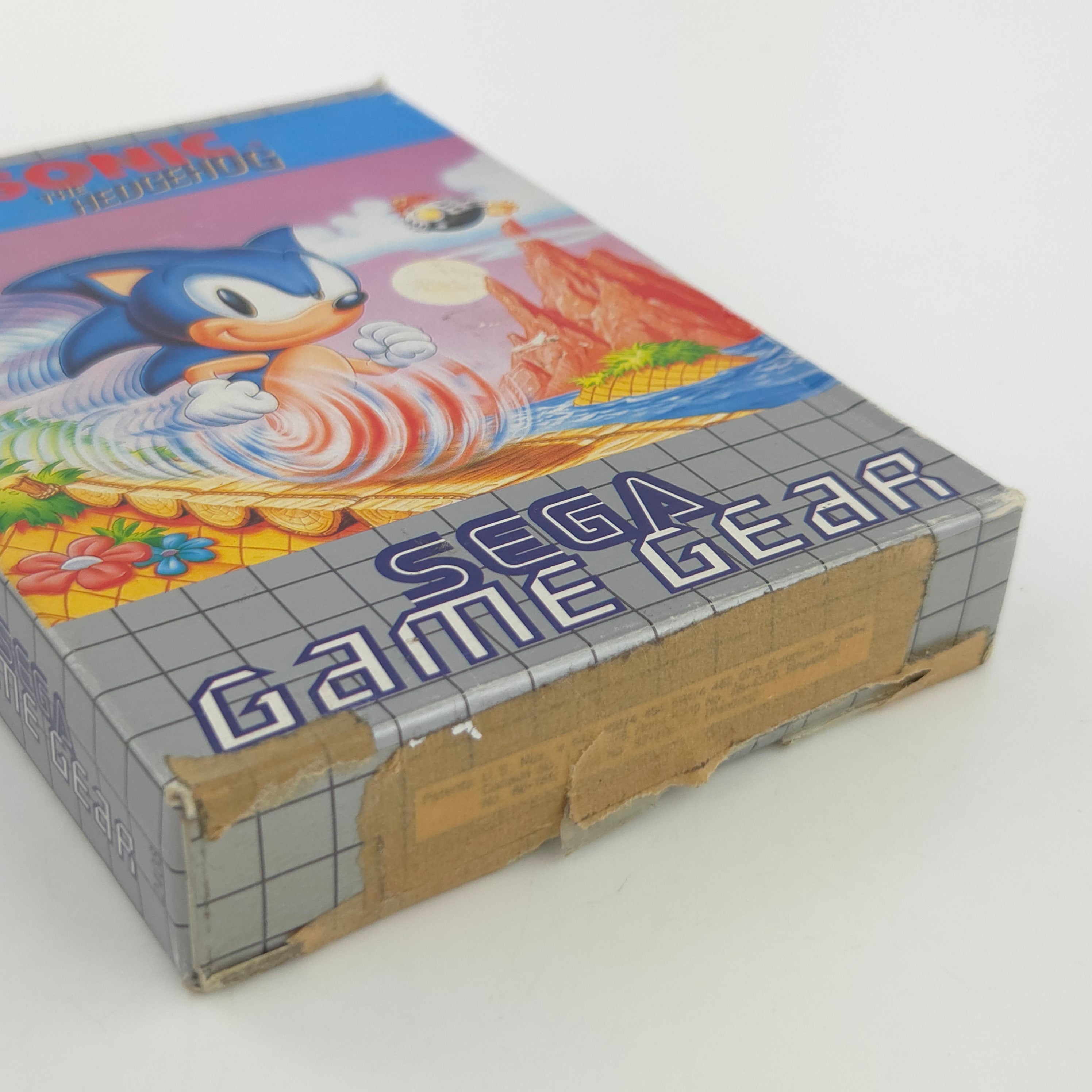 Sega Game Gear Spiel Sonic The Hedgehog Modul OVP PAL