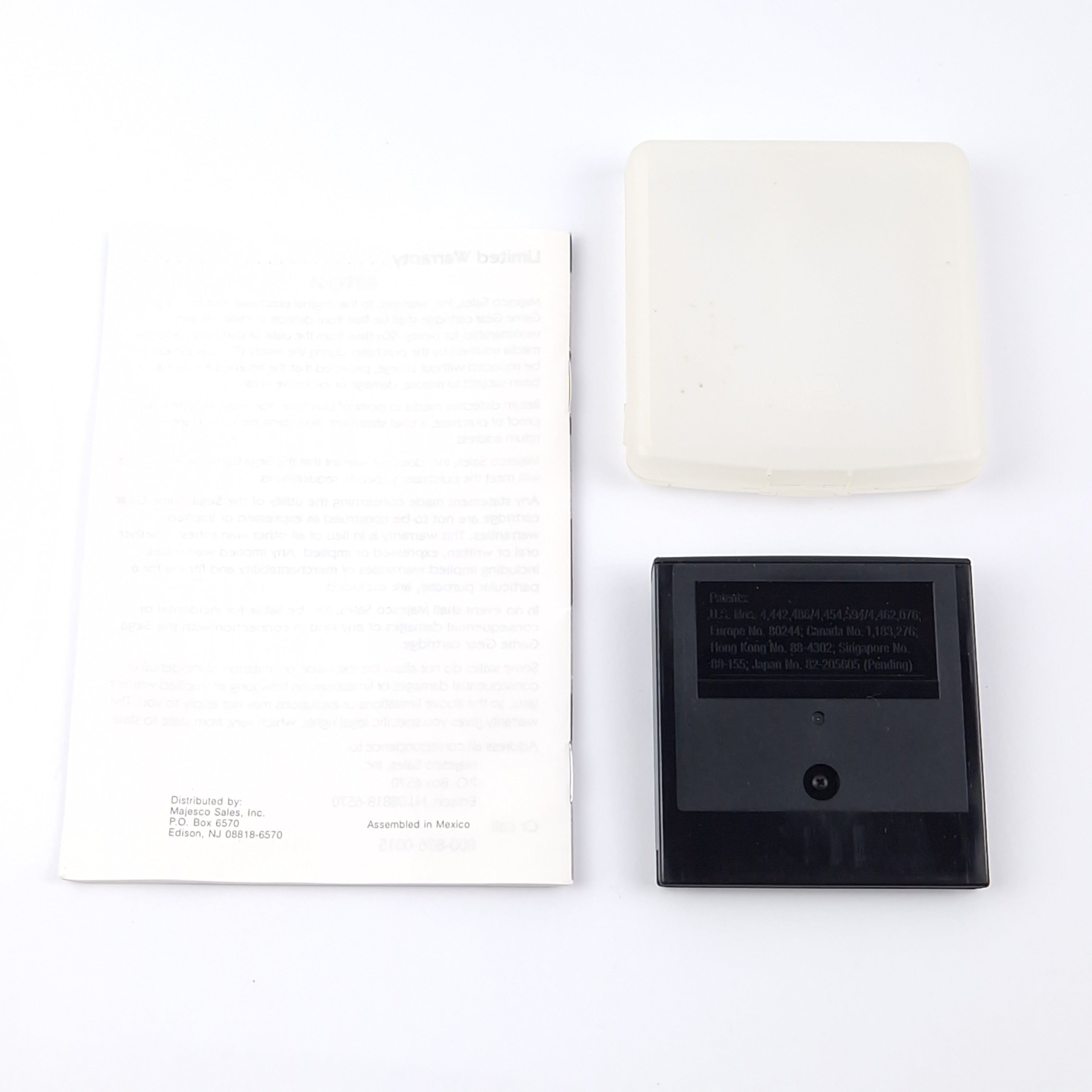 Sega Game Gear Spiel: Sonic The Hedgehog Spinball - OVP Anleitung Modul USA