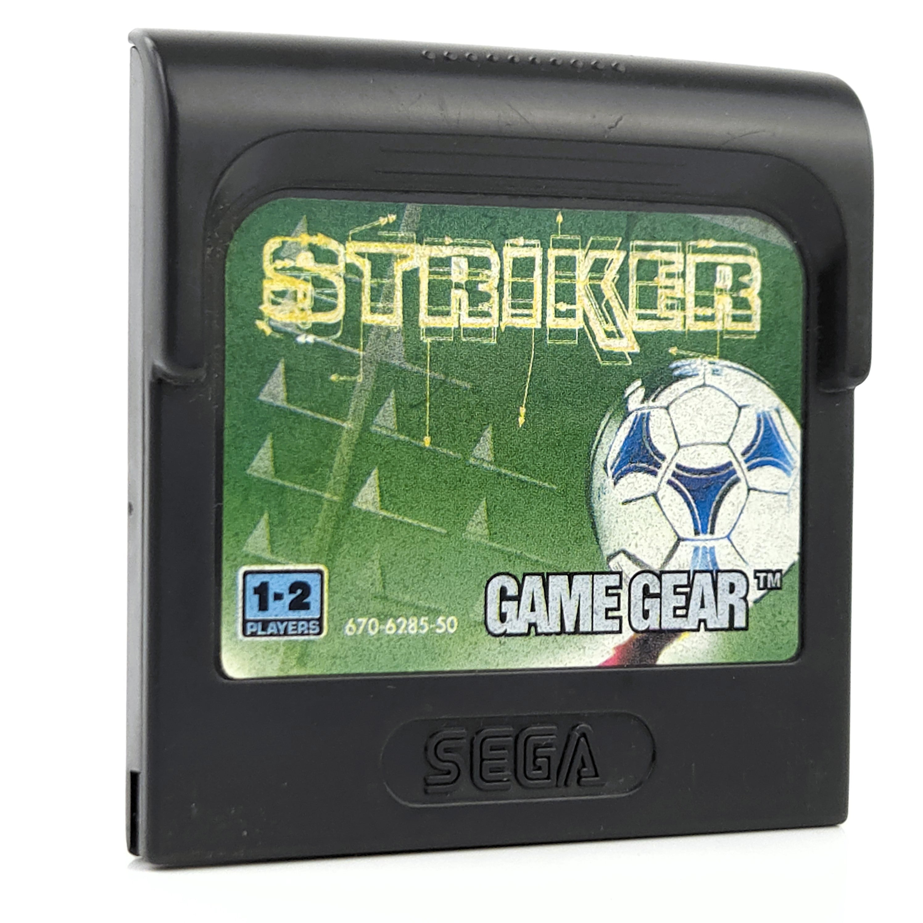 Sega Game Gear Spiel: Striker Fußball - Modul PAL Cartridge