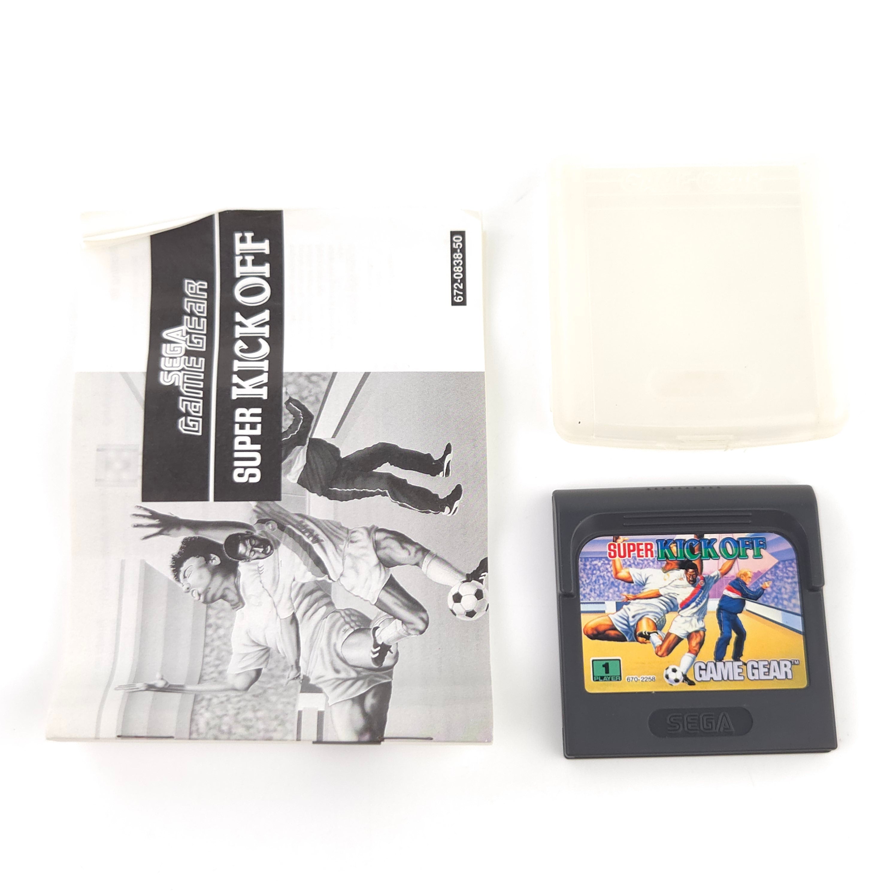 Sega Game Gear Spiel Super Kick Off OVP gebraucht