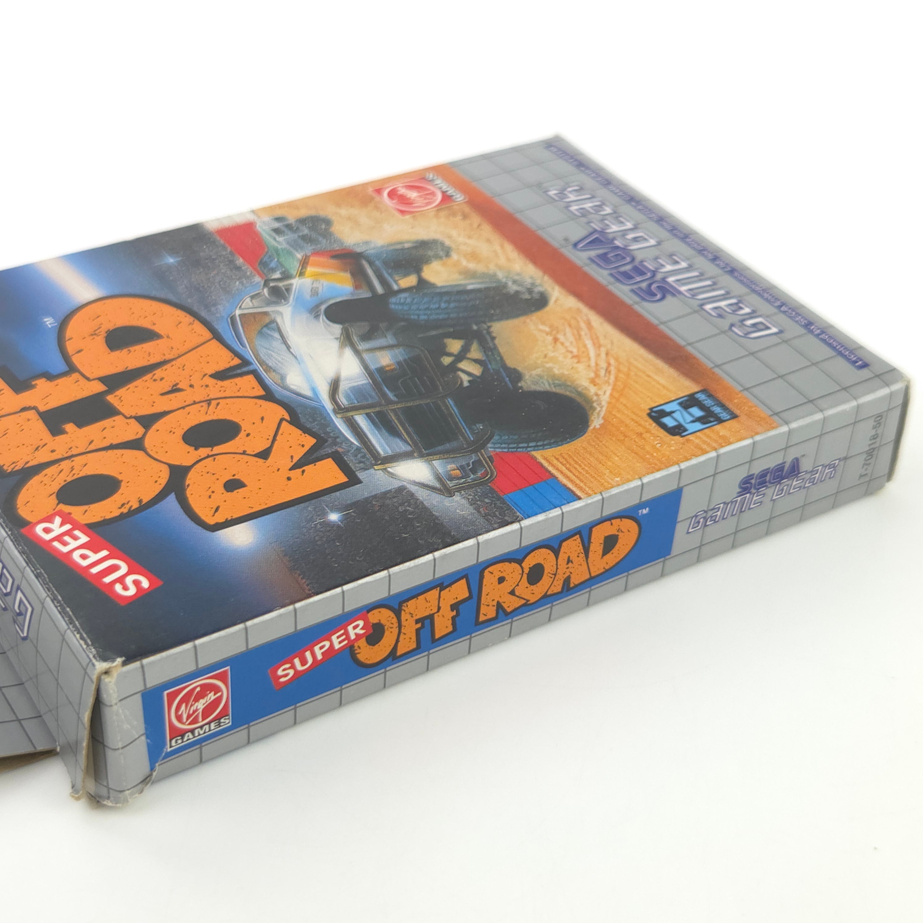 Sega Game Gear Spiel Super Off Road OVP PAL