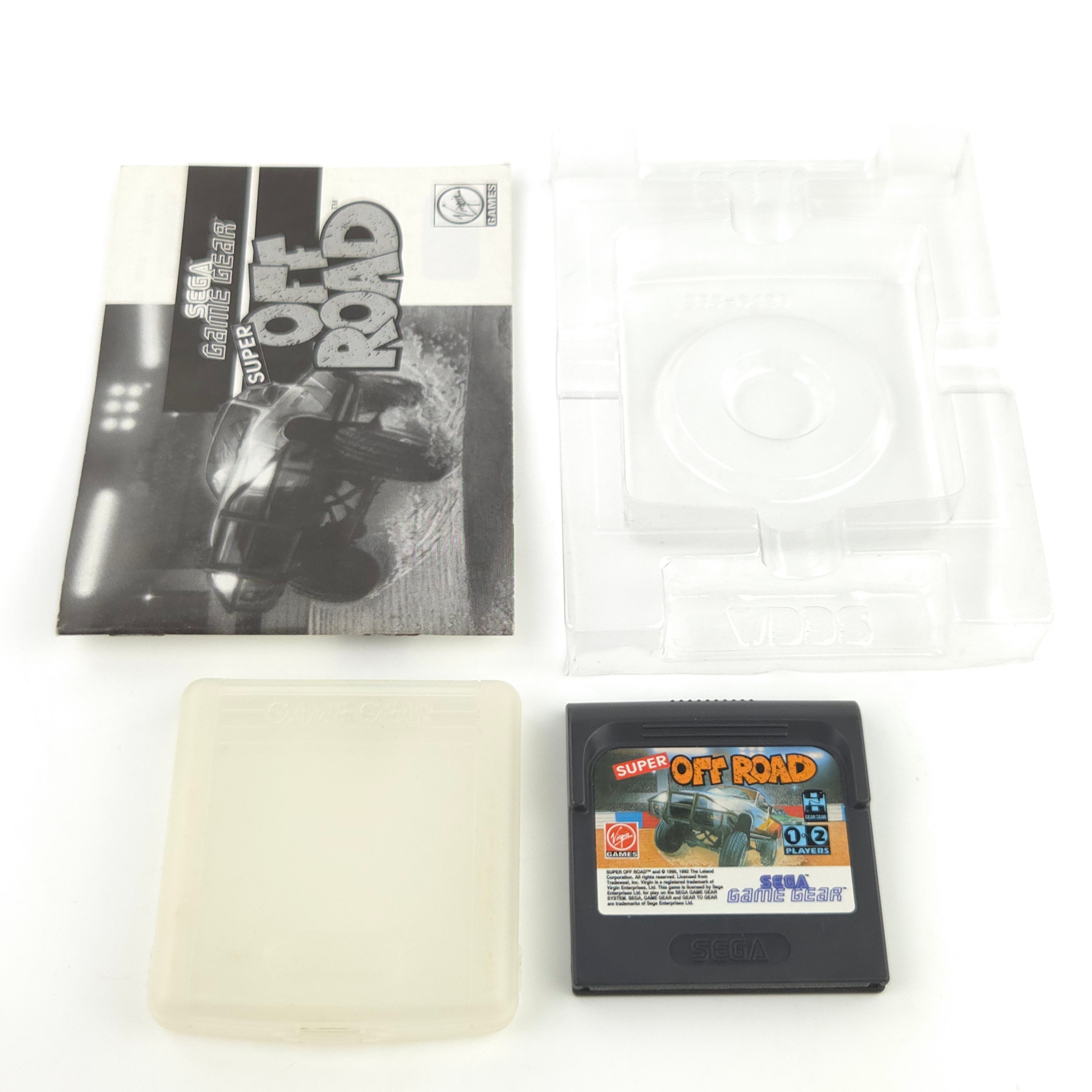 Sega Game Gear Spiel Super Off Road OVP PAL