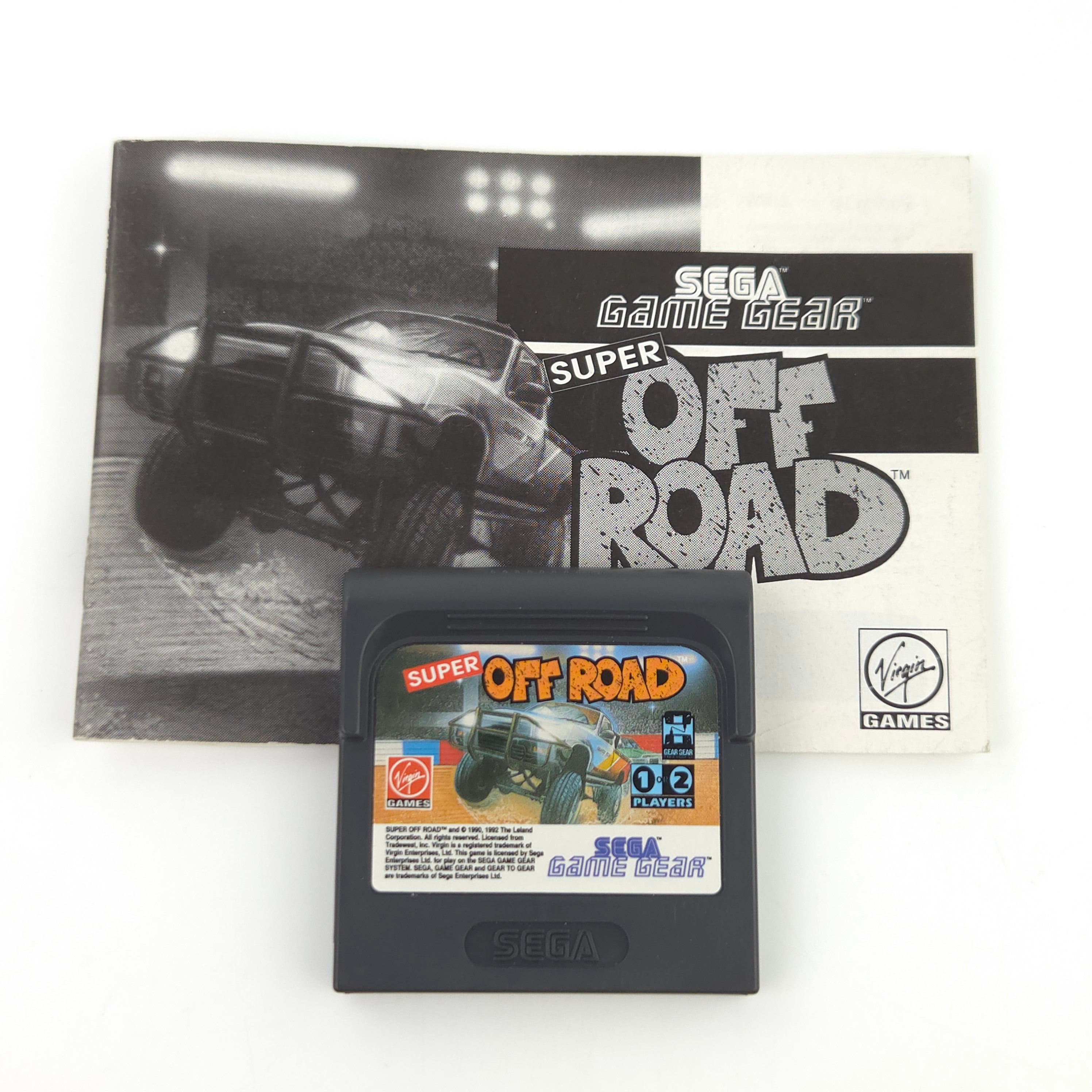 Sega Game Gear Spiel Super Off Road OVP PAL