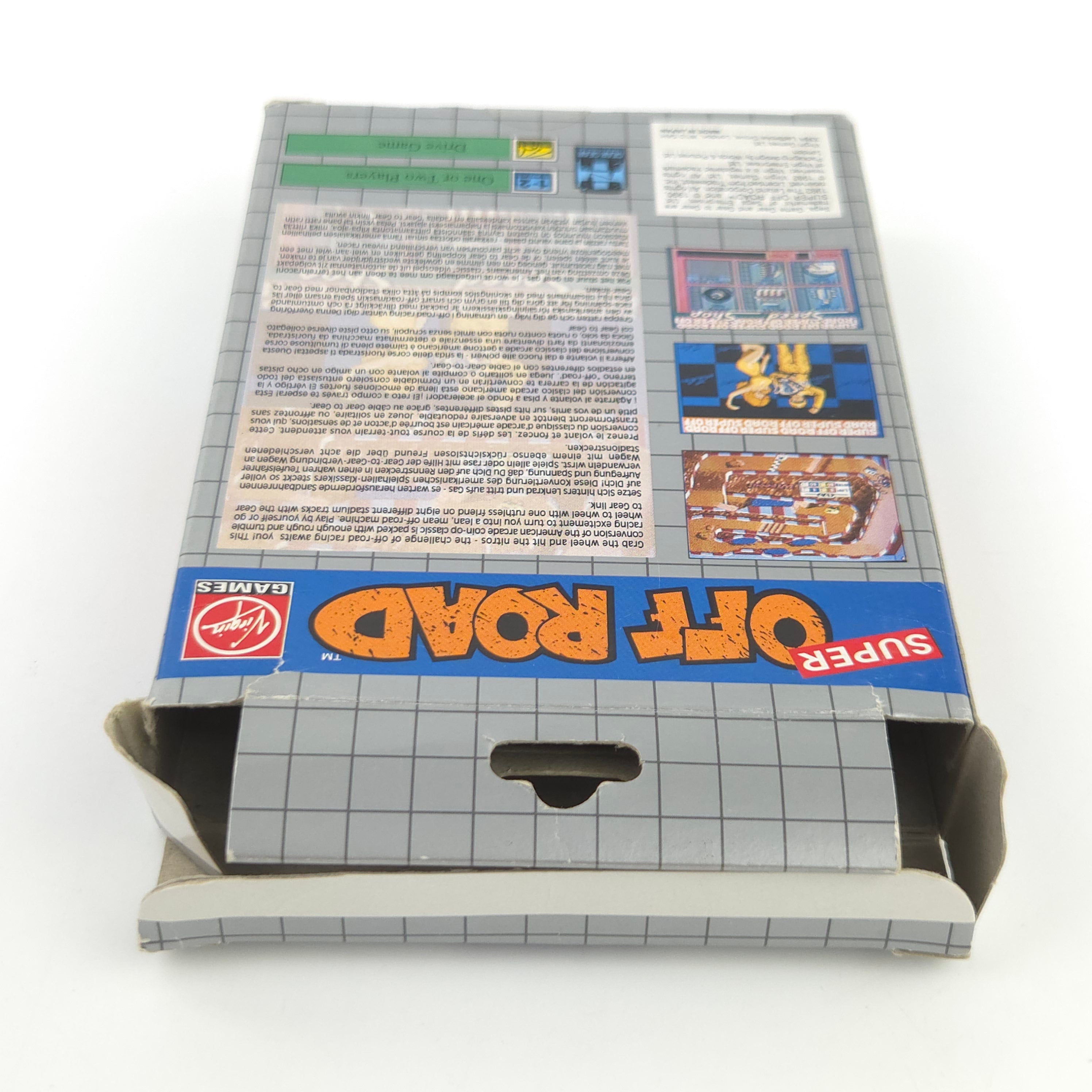 Sega Game Gear Spiel Super Off Road OVP PAL