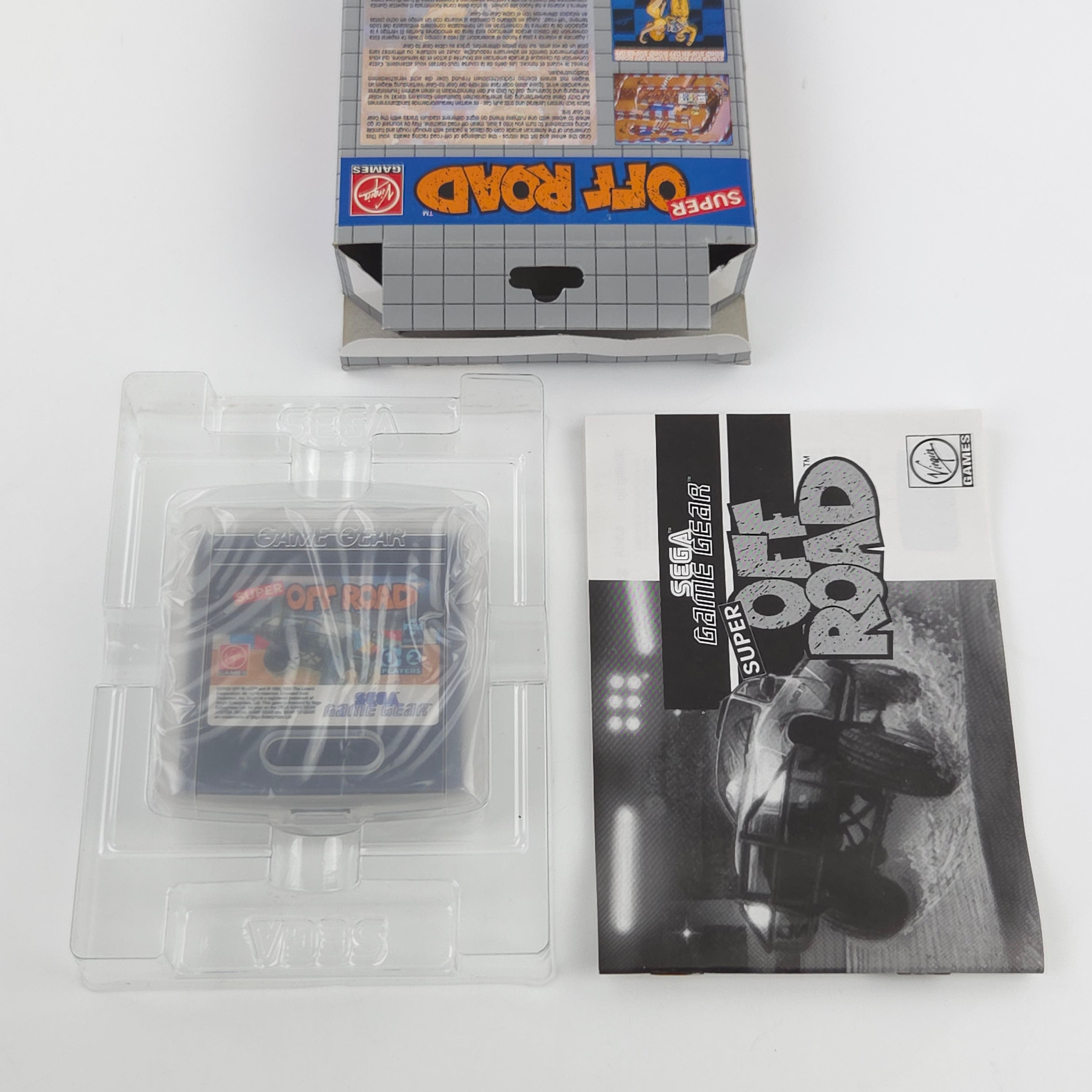 Sega Game Gear Spiel – Super Off Road (OVP PAL)