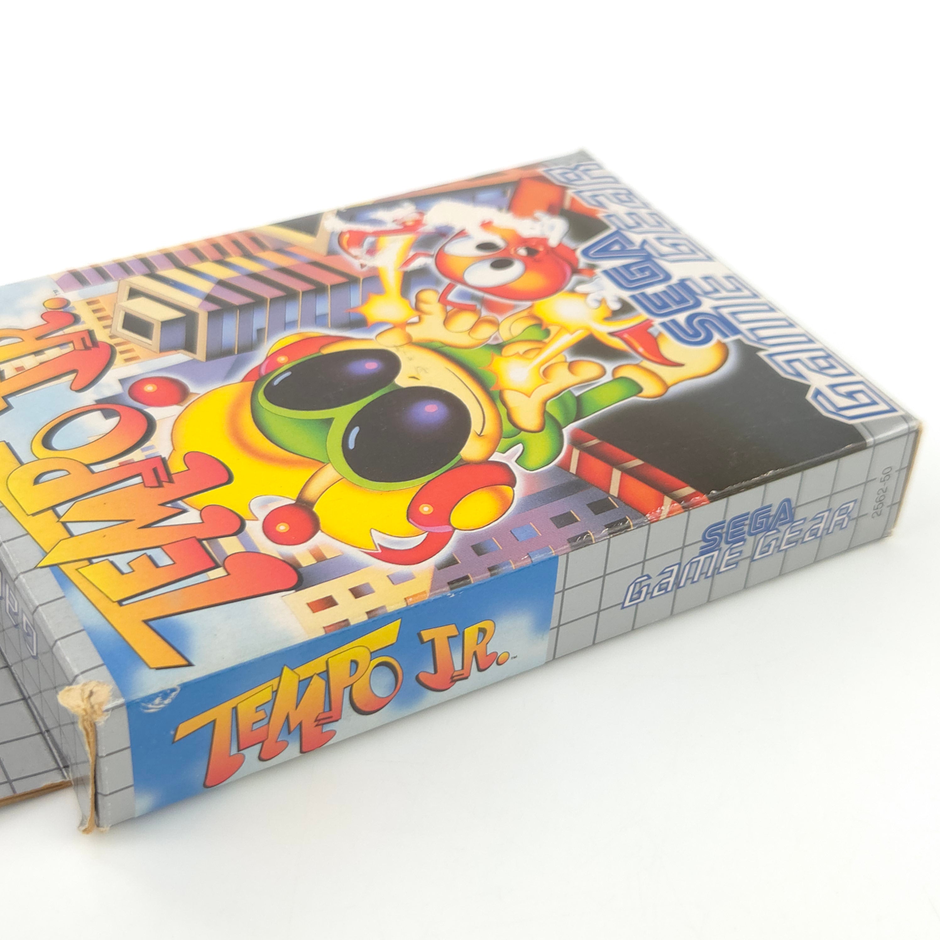 Sega Game Gear Spiel Tempo JR OVP PAL