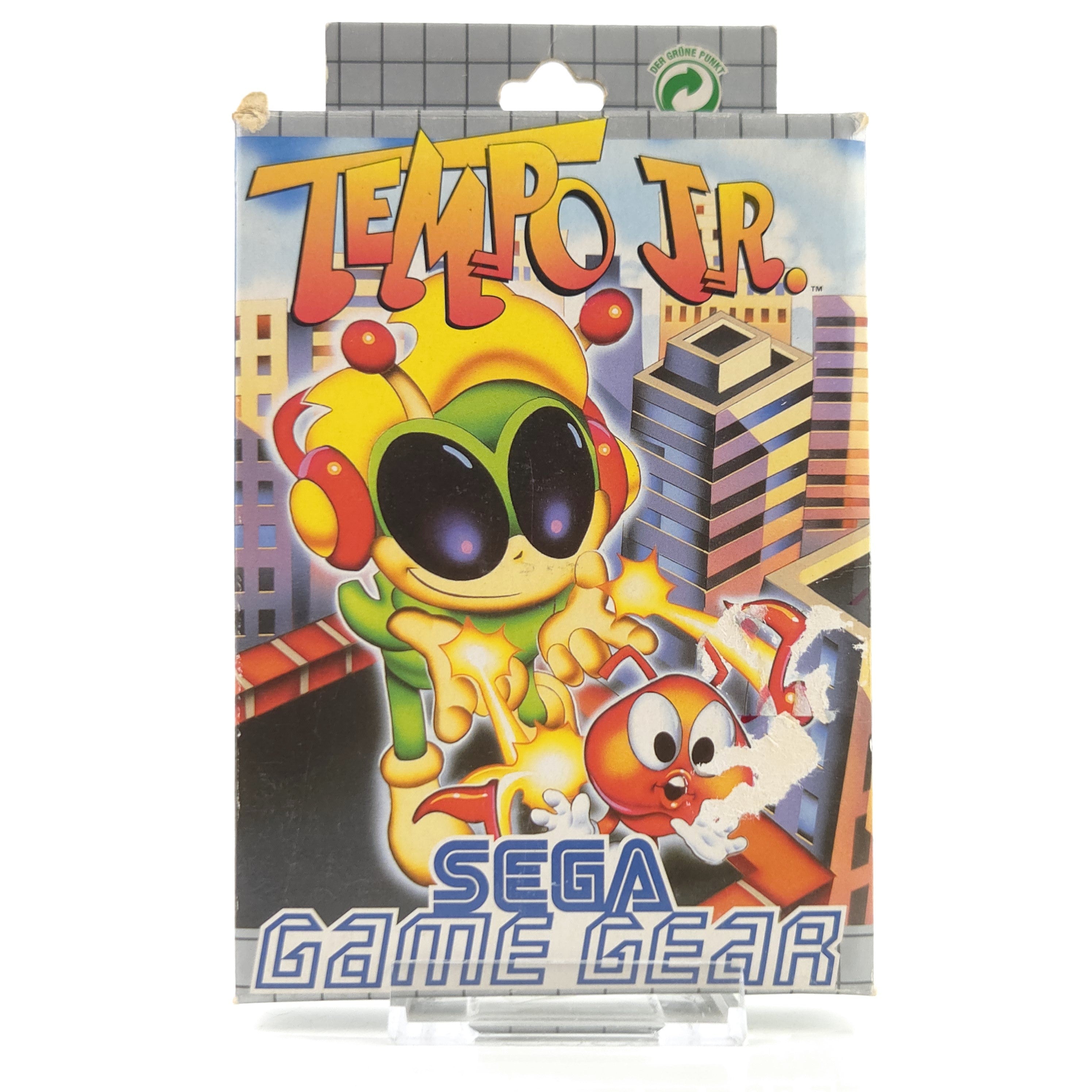 Sega Game Gear Spiel Tempo JR OVP PAL