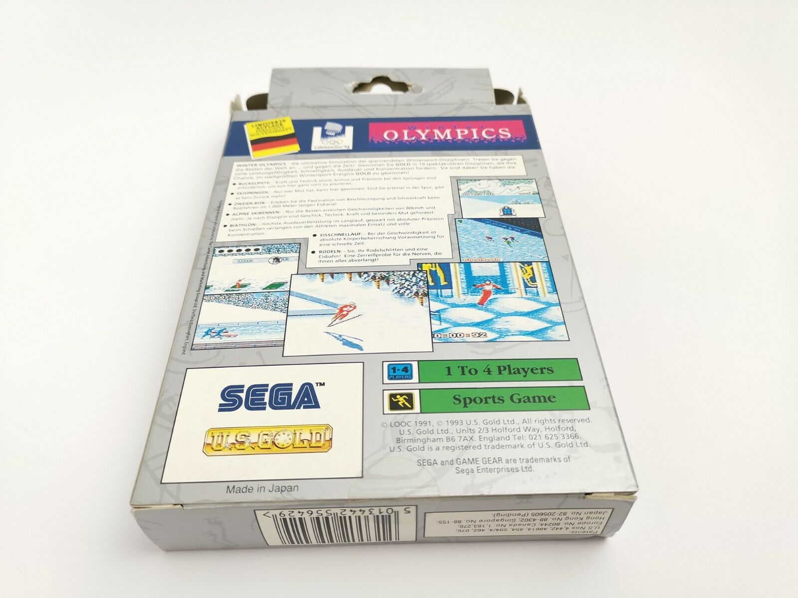Sega Game Gear Spiel – Winter Olympics (OVP PAL)