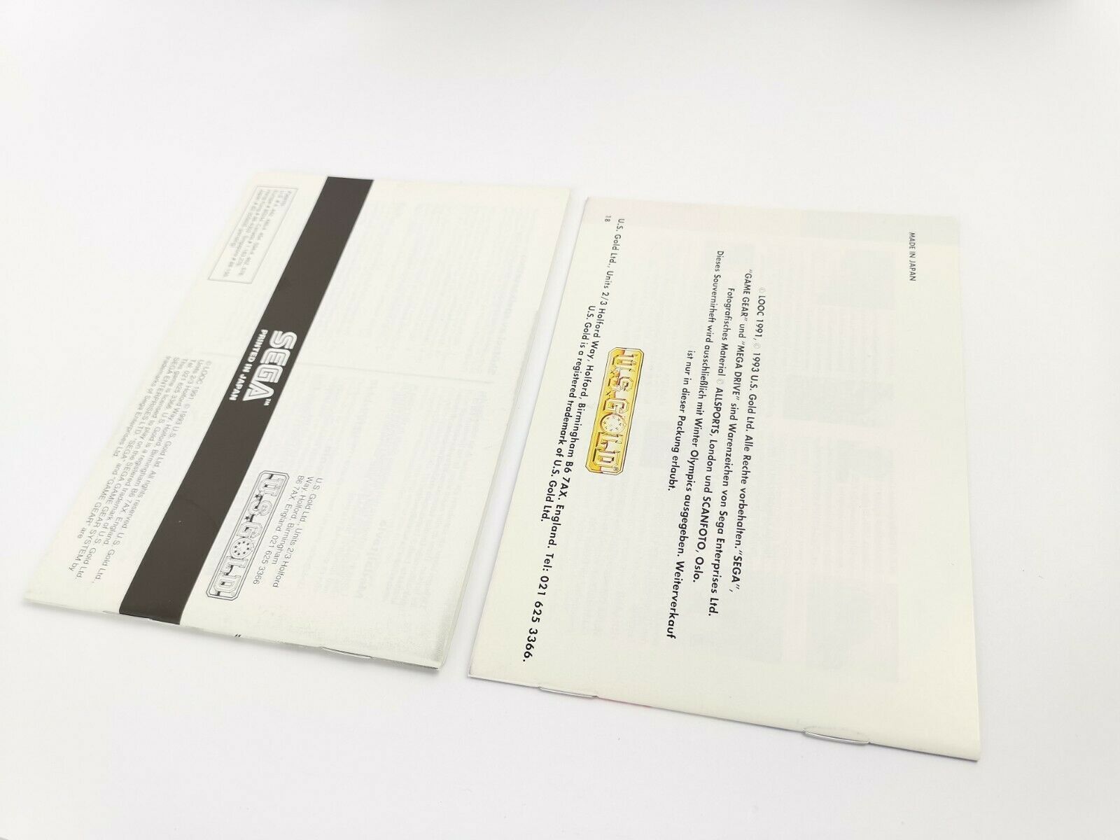 Sega Game Gear Spiel – Winter Olympics (OVP PAL)