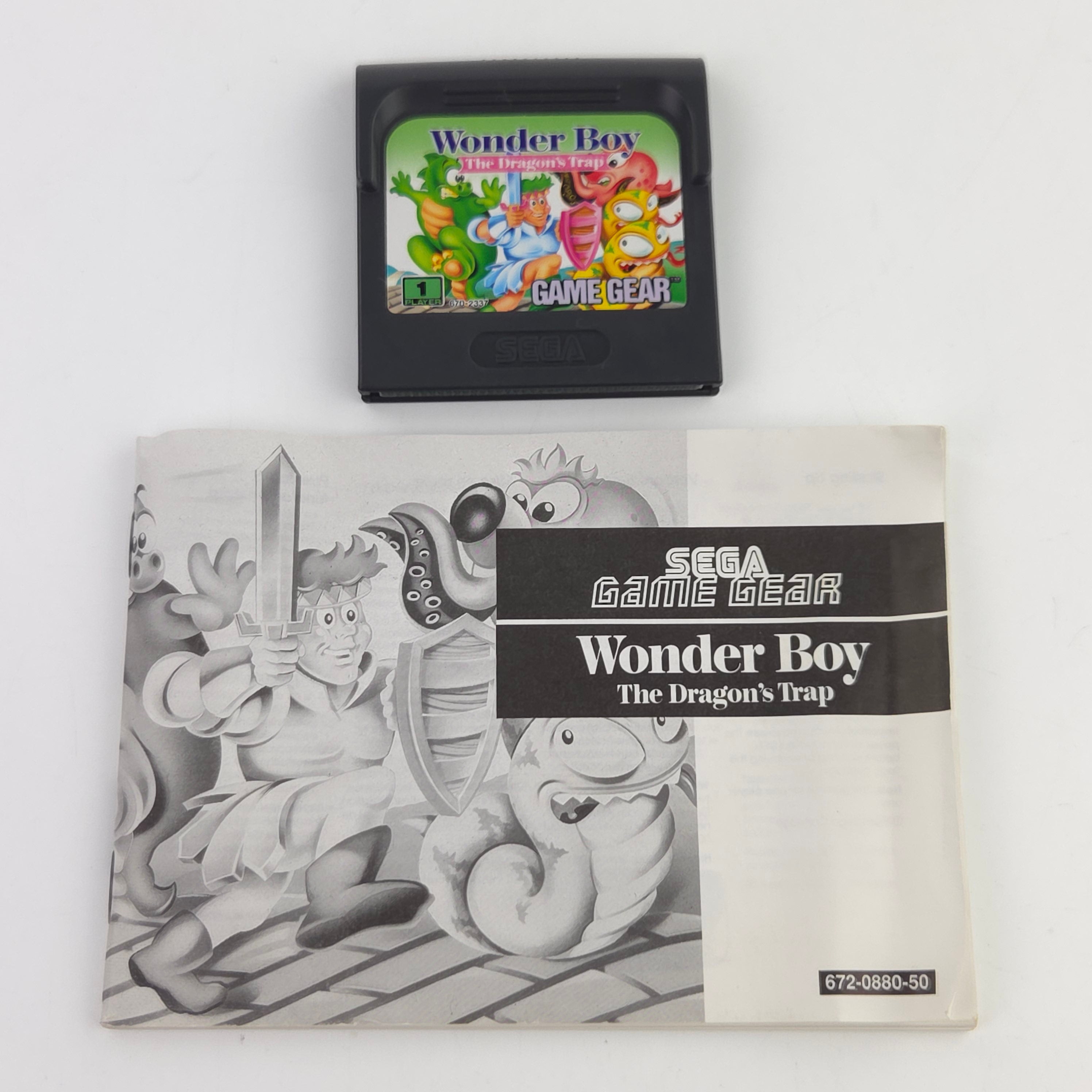Sega Game Gear Spiel: Wonder Boy The Dragon´s Trap - OVP (PAL EUR 1992)