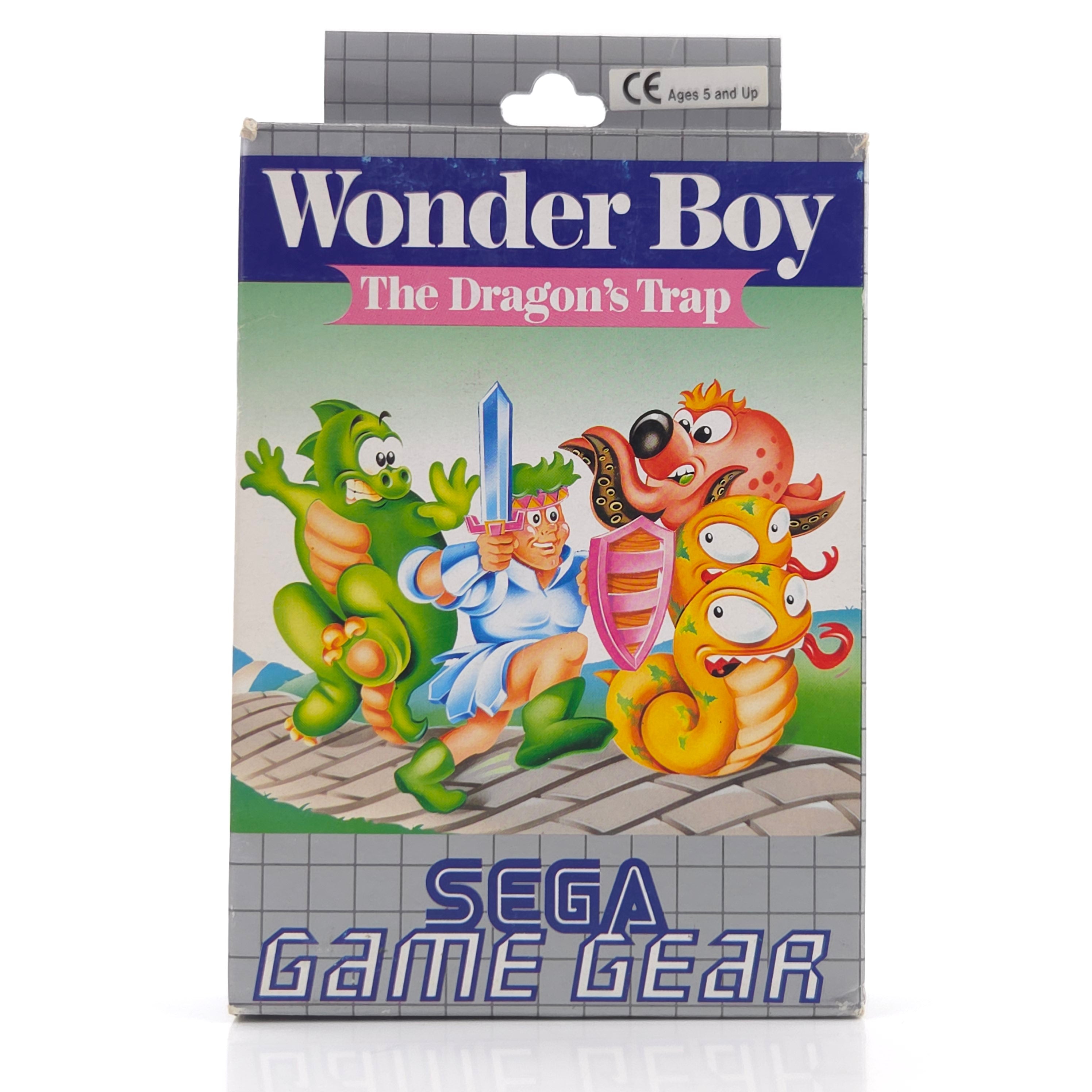 Sega Game Gear Spiel: Wonder Boy The Dragon´s Trap - OVP (PAL EUR 1992)