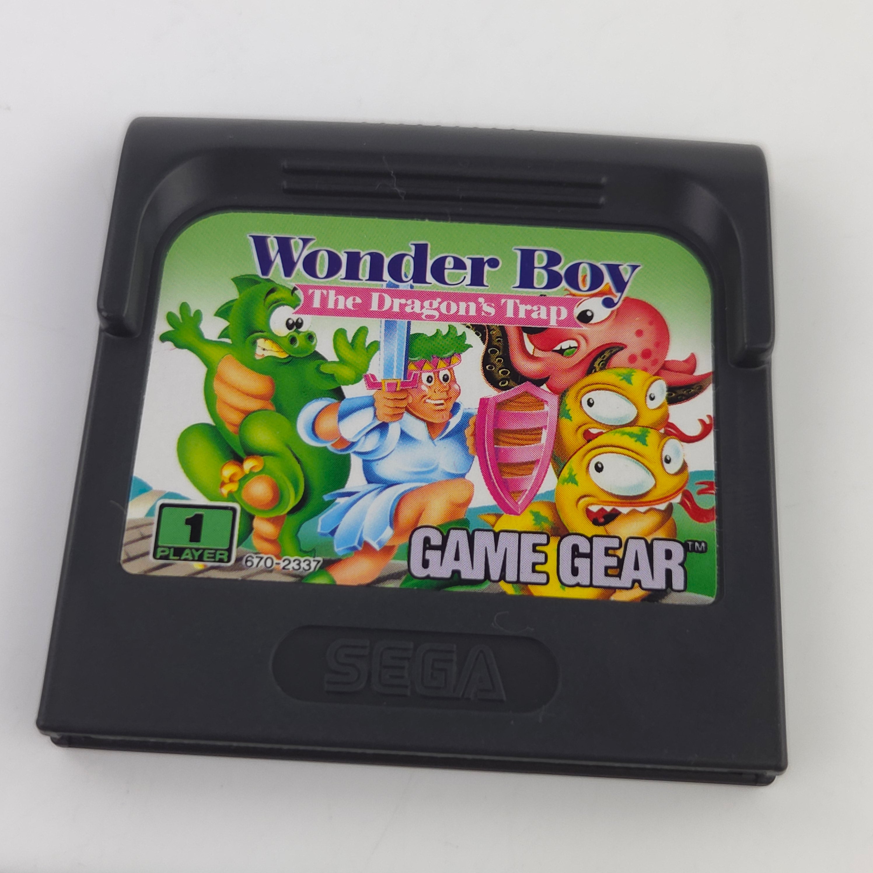 Sega Game Gear Spiel: Wonder Boy The Dragon´s Trap - OVP (PAL EUR 1992)