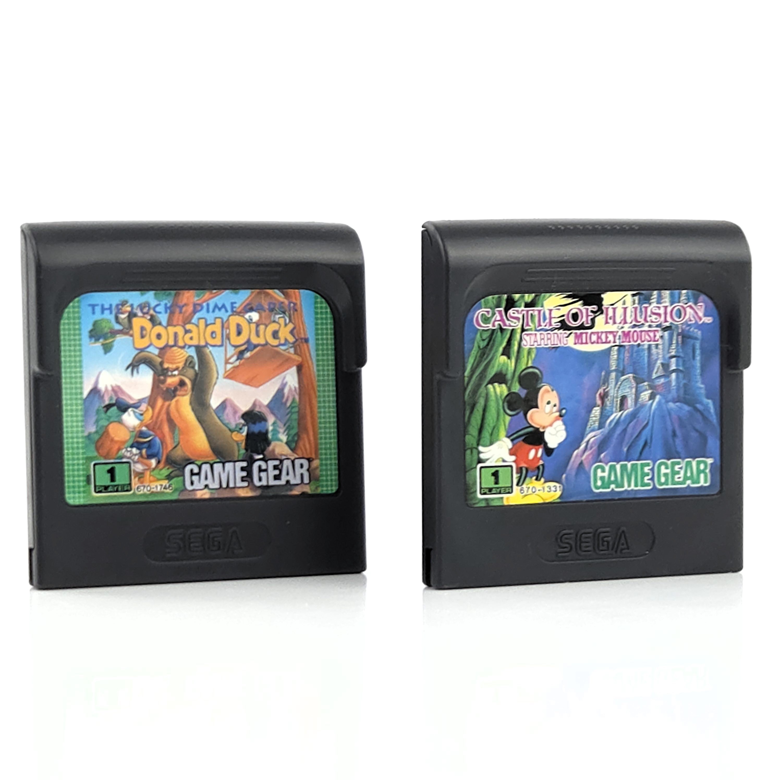 Sega Game Gear Spiele Mickey und Donald