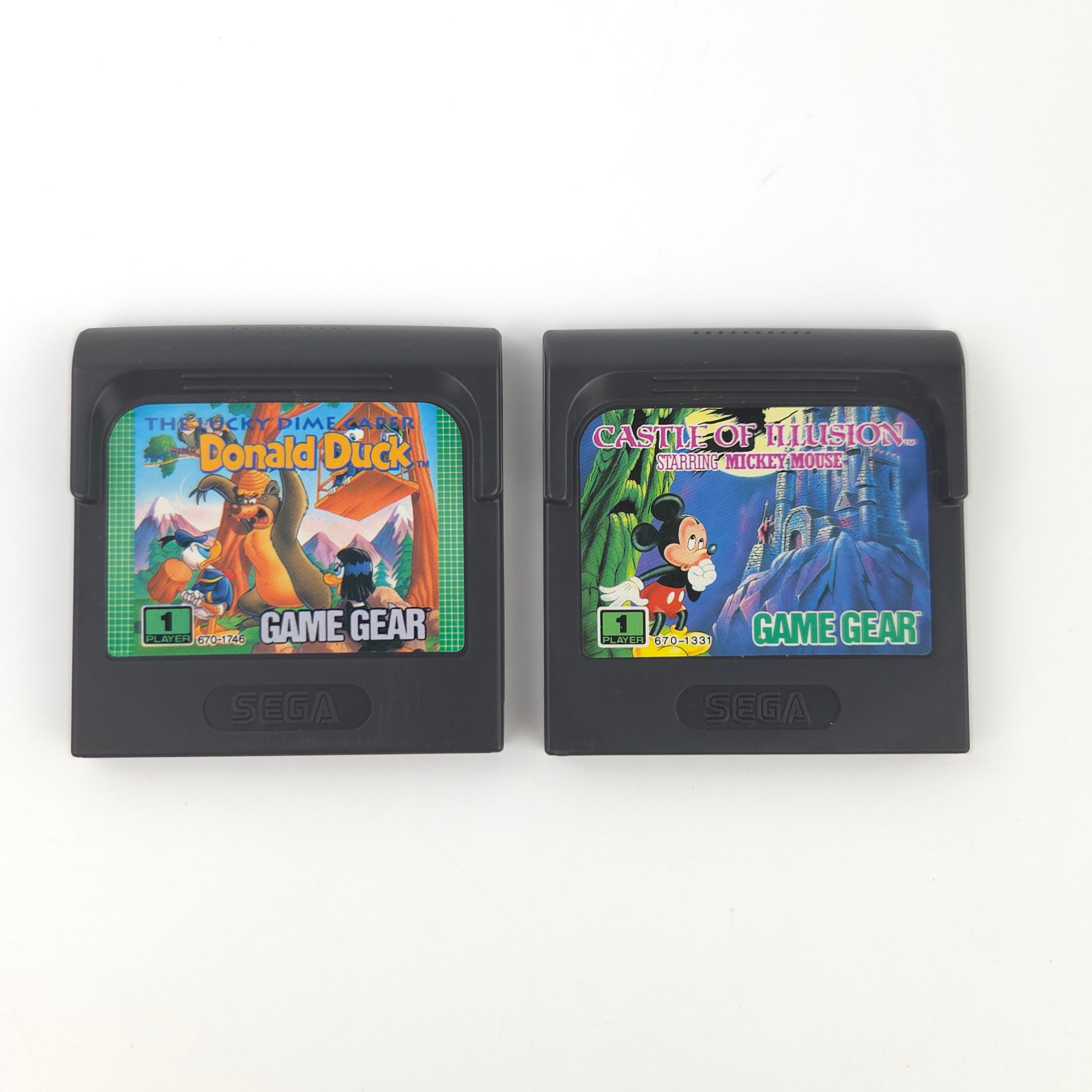 Sega Game Gear Spiele Mickey und Donald