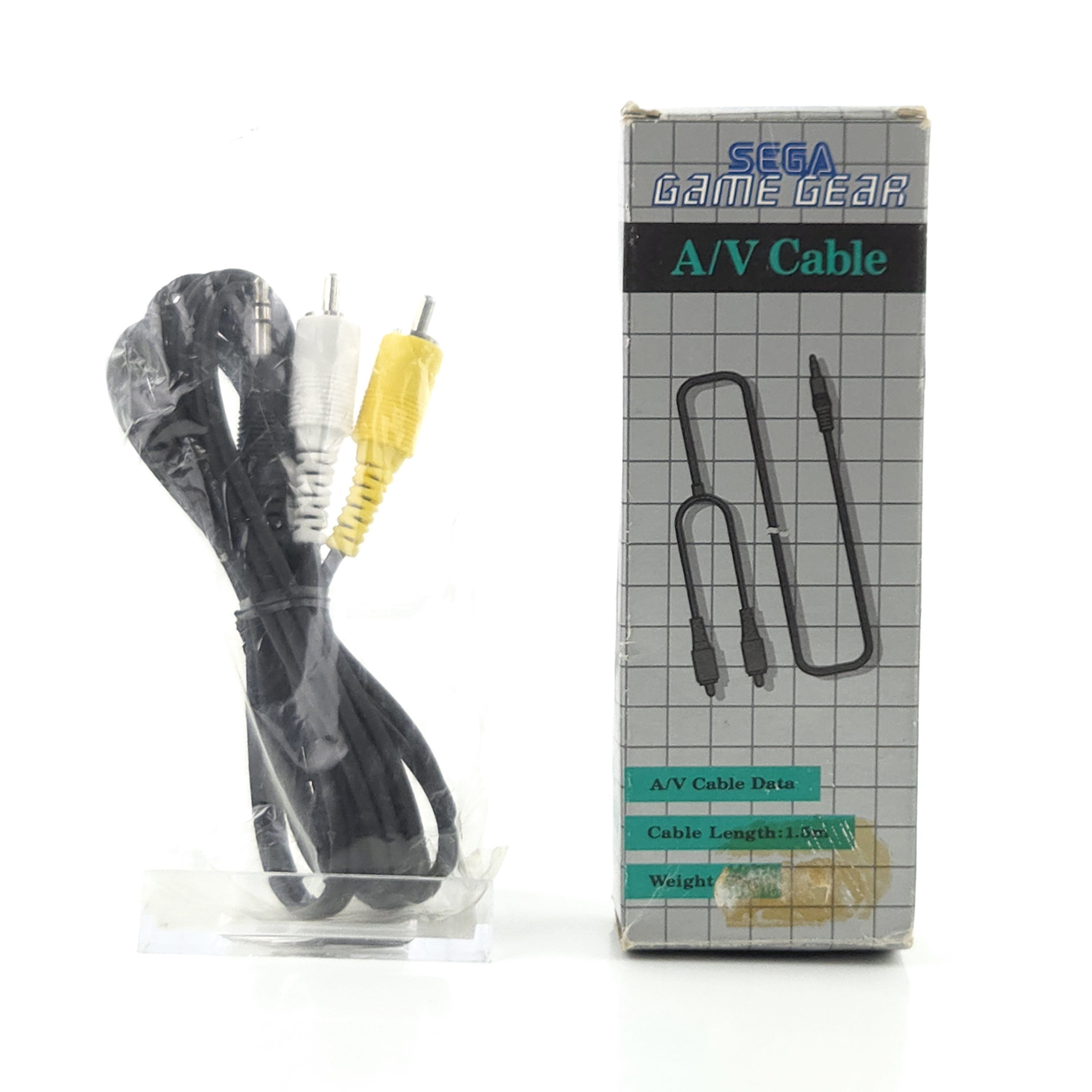 Sega Game Gear Zubehör: A/V Cable - AV Kabel NEU NEW Old Stock OVP