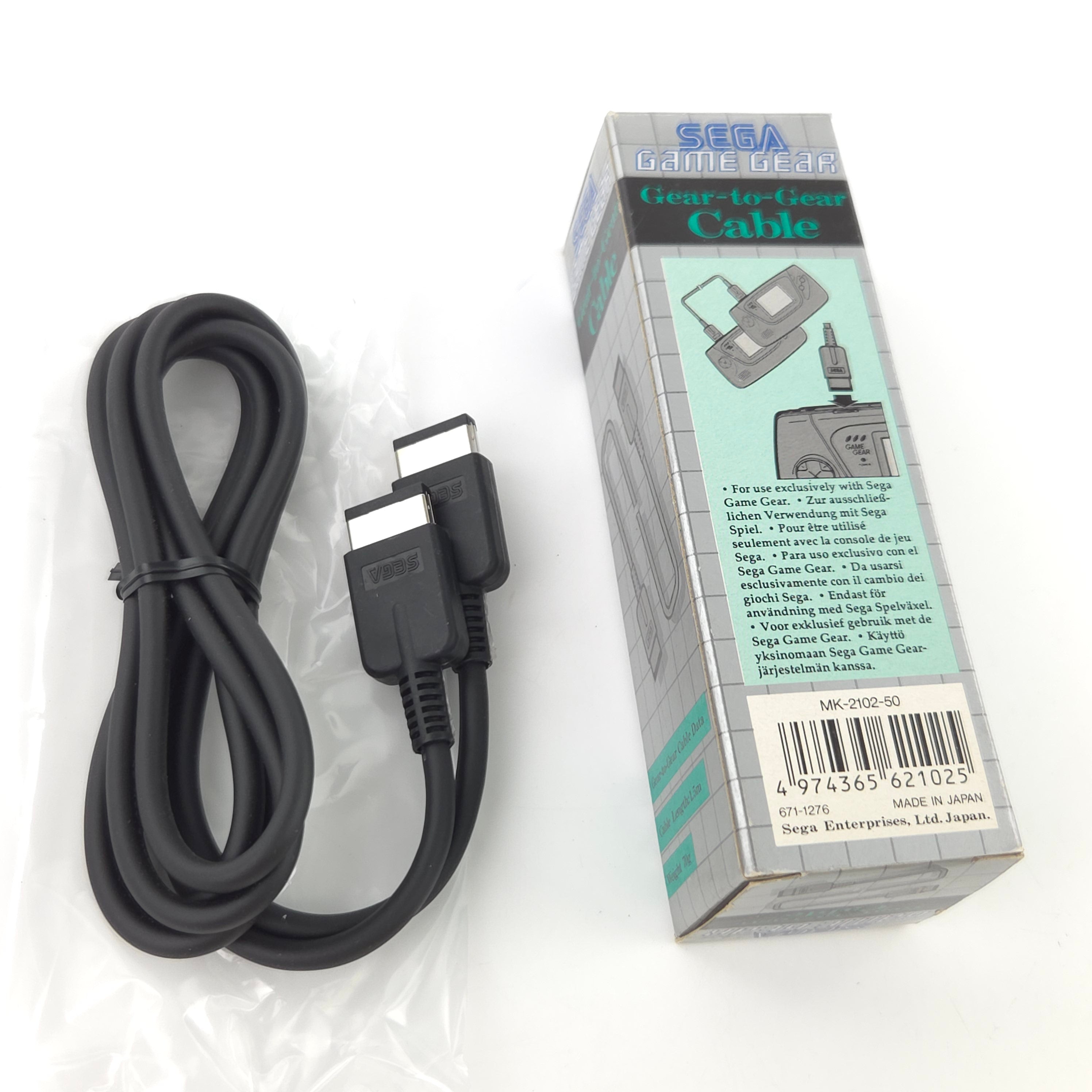 Sega Game Gear Zubehör Link Kabel Neu OVP
