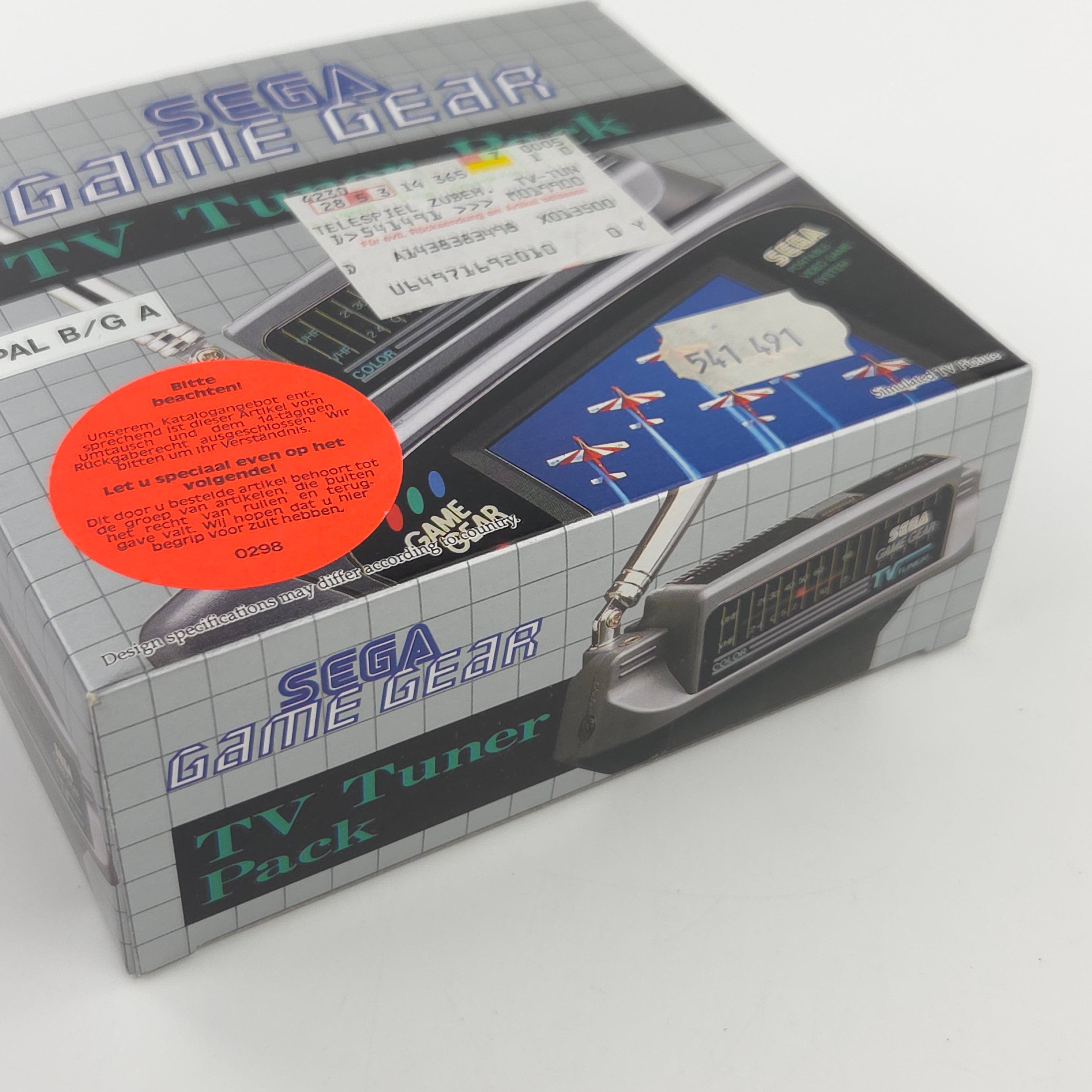 Sega Game Gear Zubehör TV Tuner Pack in OVP PAL EUR
