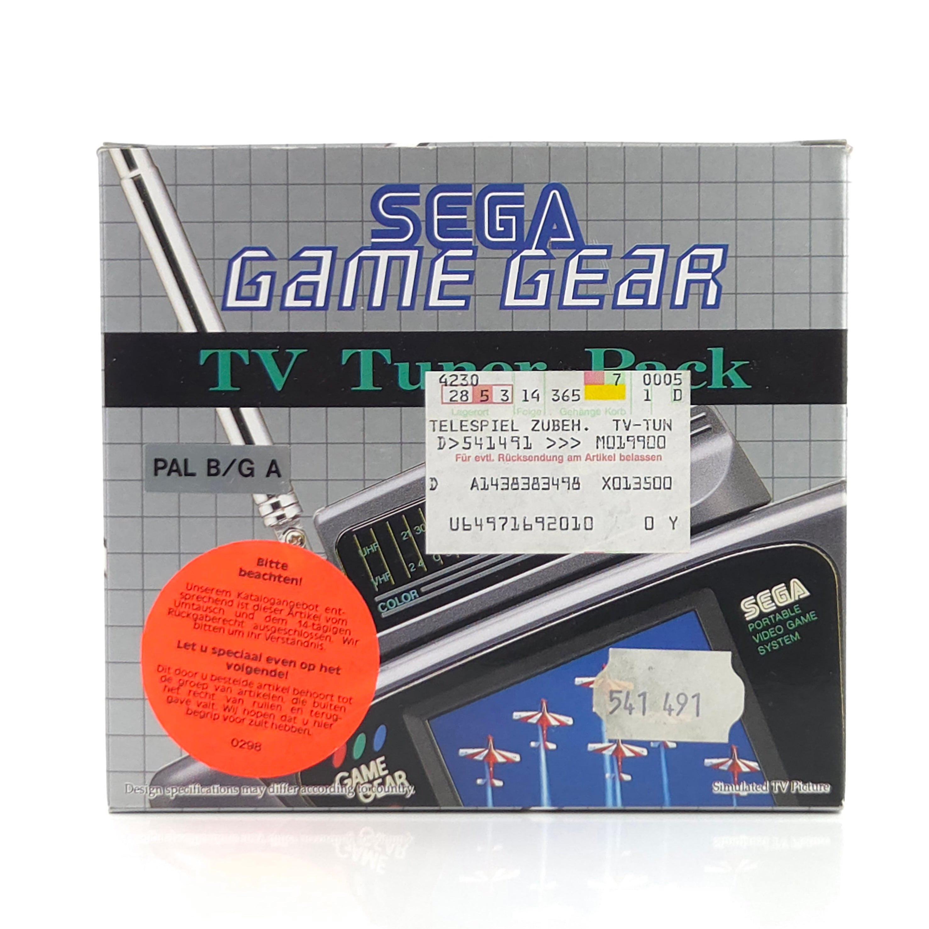 Sega Game Gear Zubehör TV Tuner Pack in OVP PAL EUR