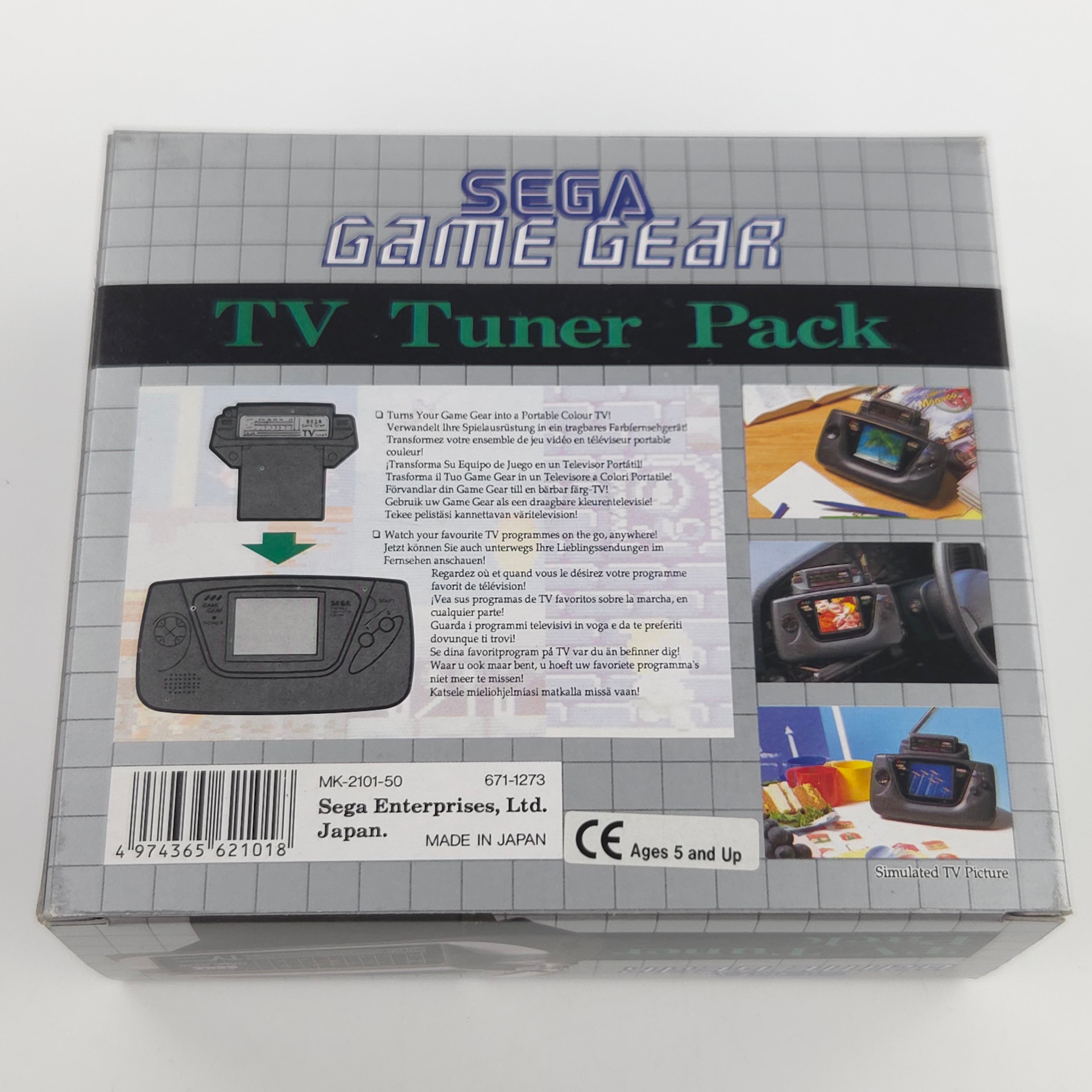 Sega Game Gear Zubehör TV Tuner Pack in OVP PAL EUR