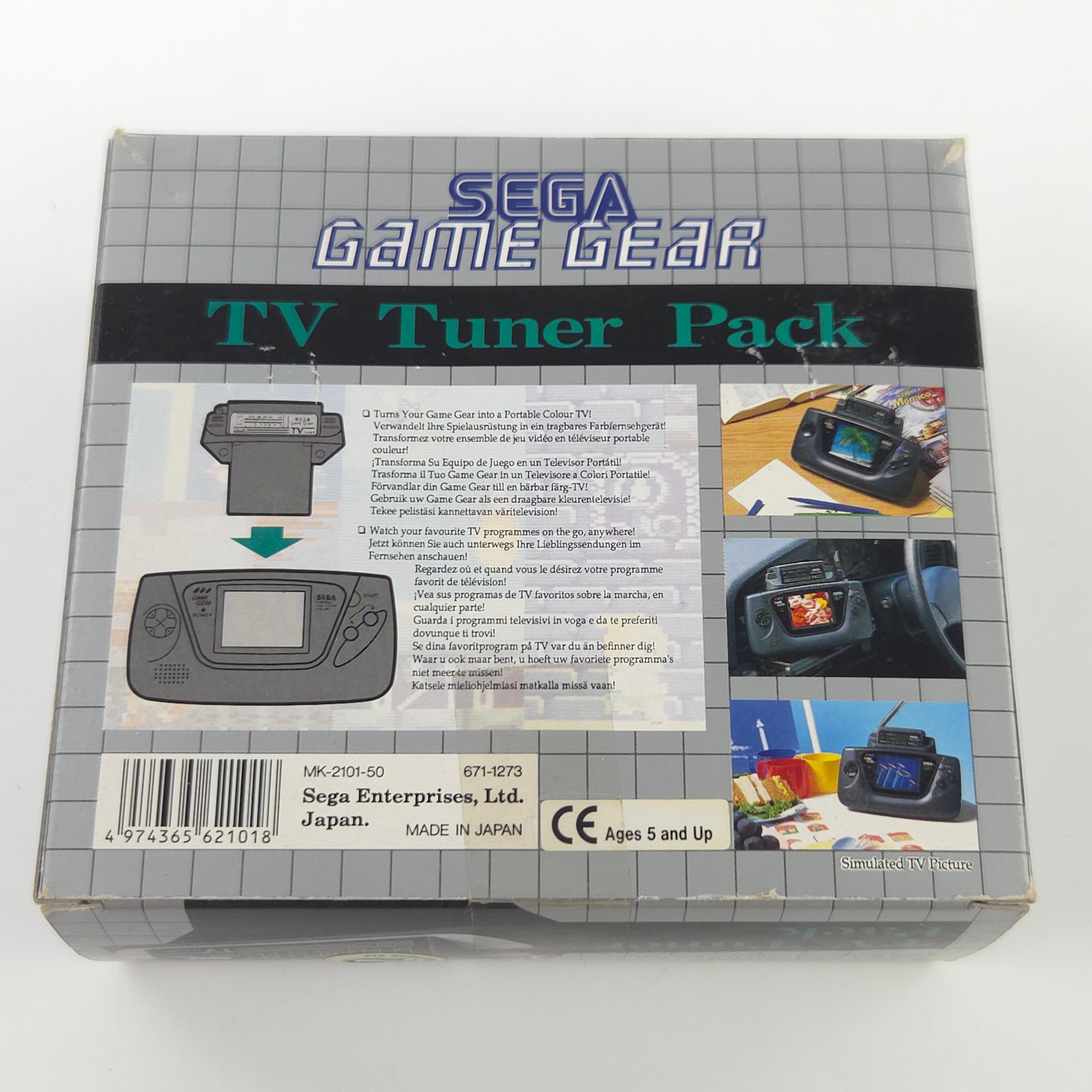 Sega Game Gear Zubehör TV Tuner Pack OVP PAL