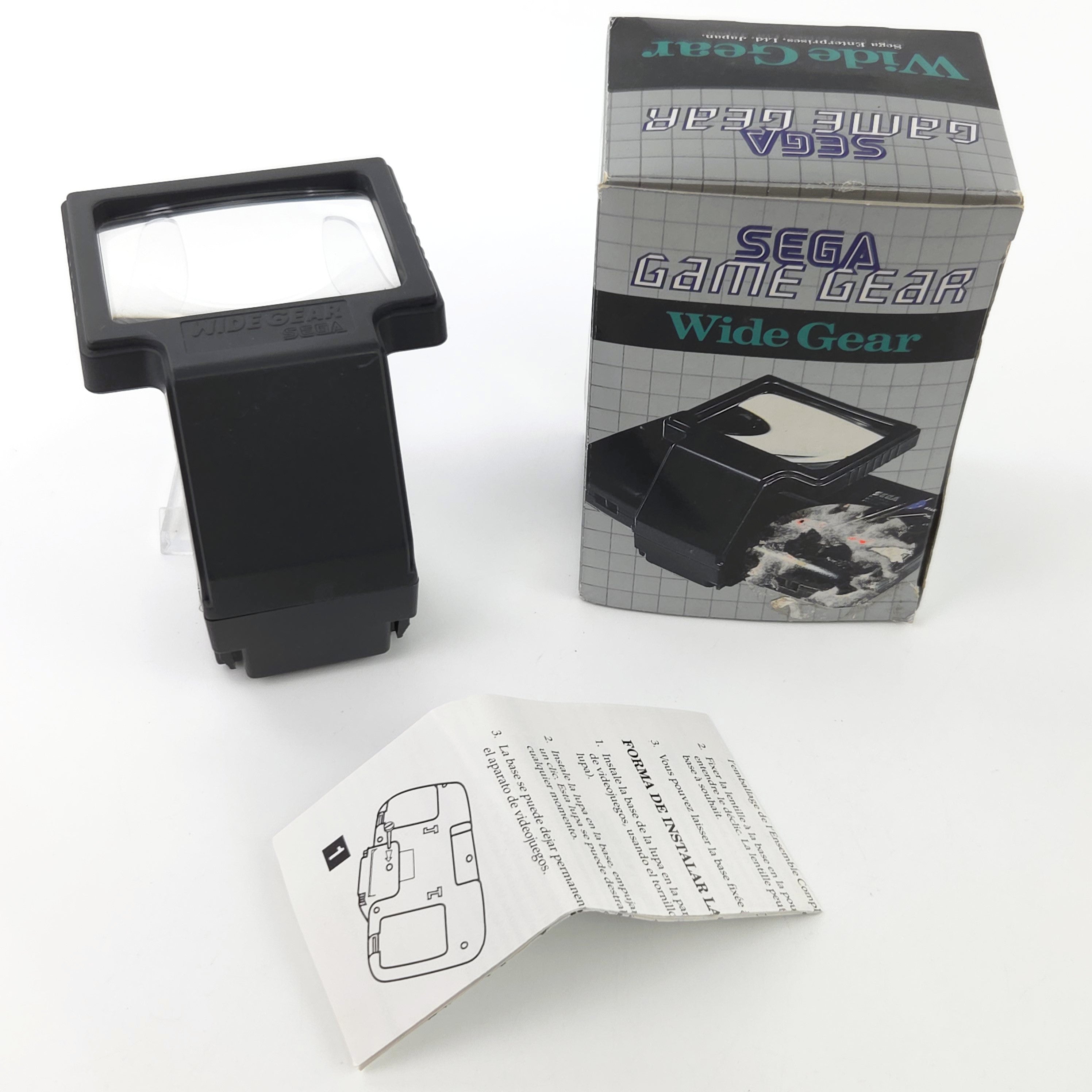 Sega Game Gear Zubehör Bildschirm Lupe Original OVP