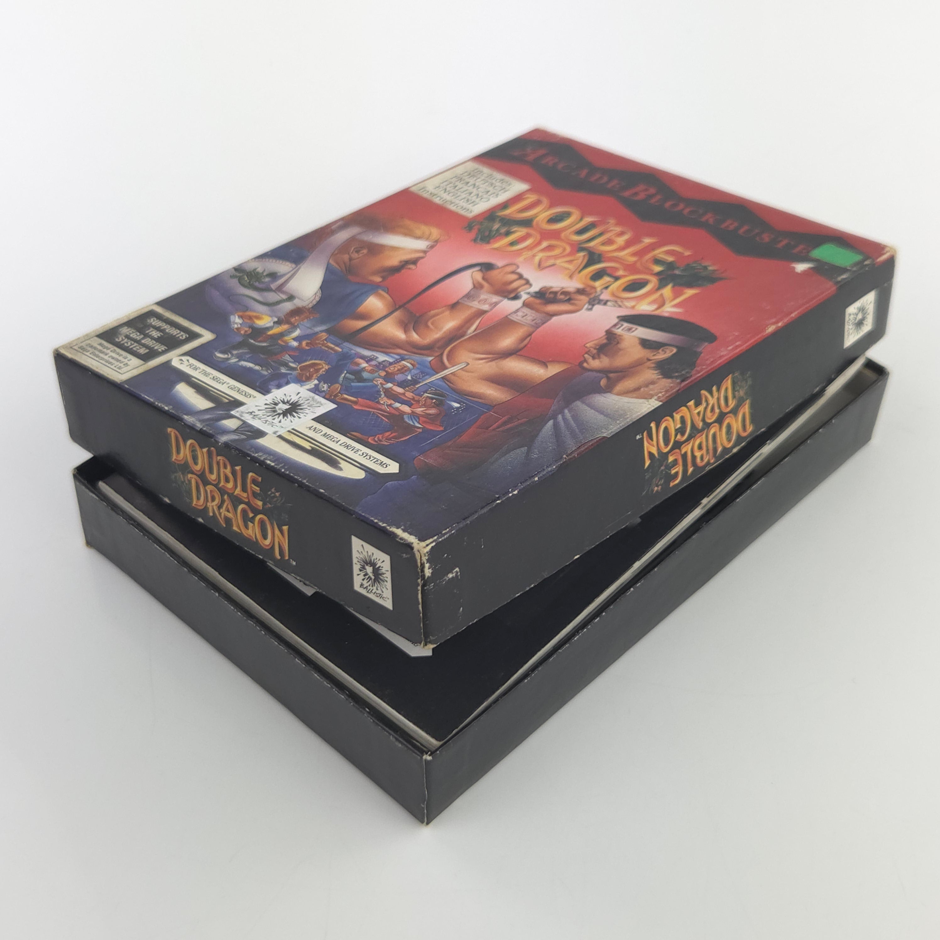 Sega Genesis Spiel Double Dragon MD Mega Drive OVP