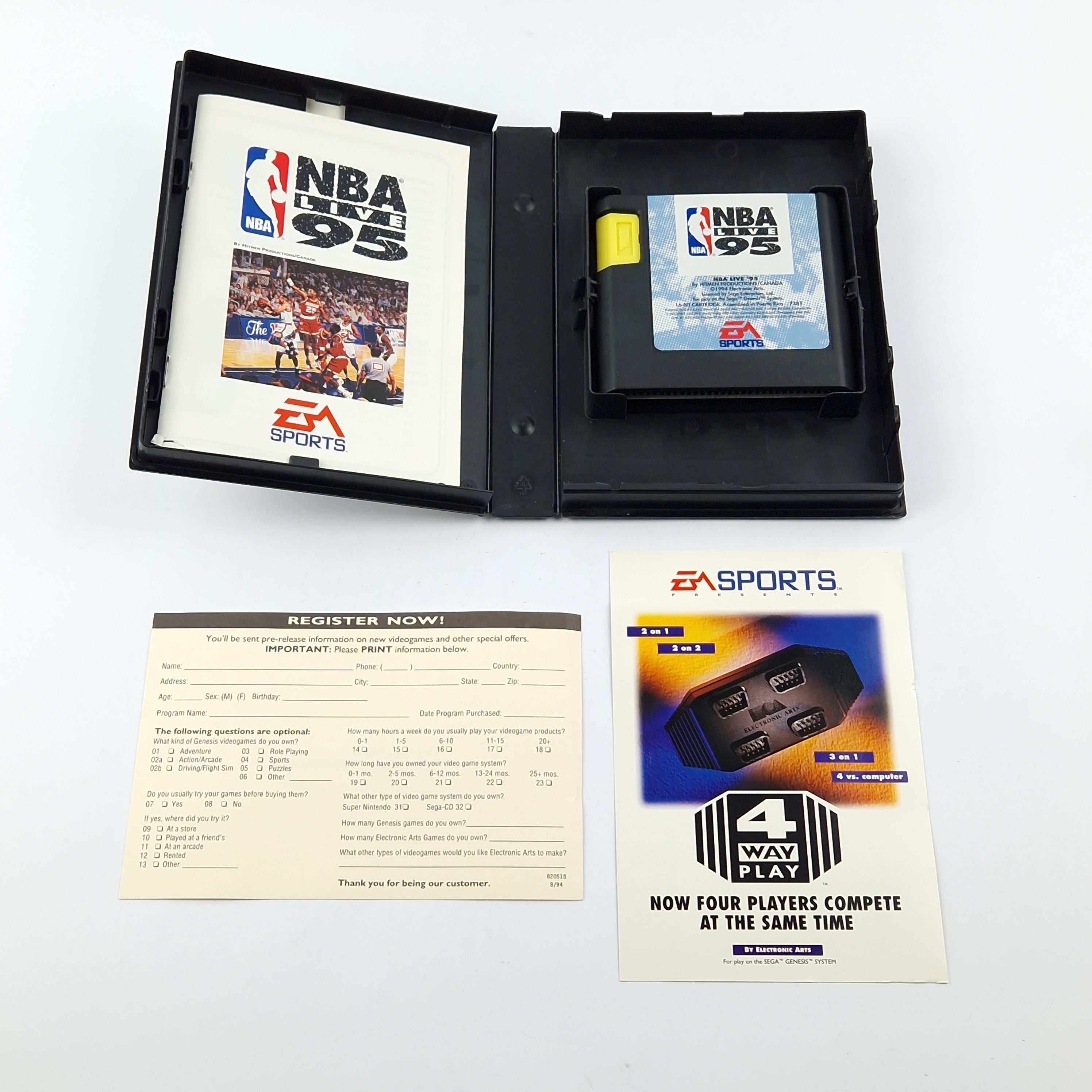 Mega Drive Spiel – NBA Live 95 USA Version OVP