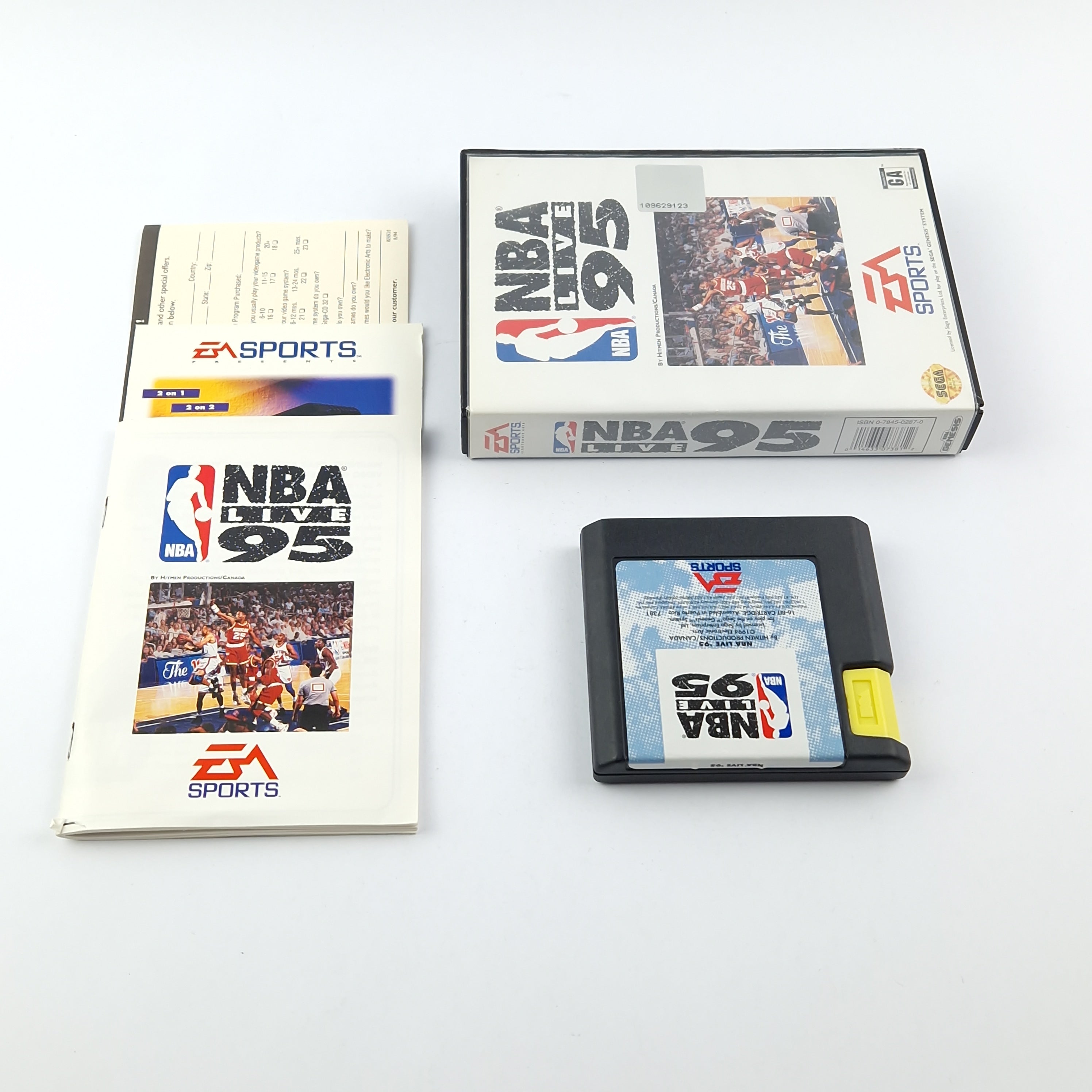 Mega Drive Spiel – NBA Live 95 USA Version OVP