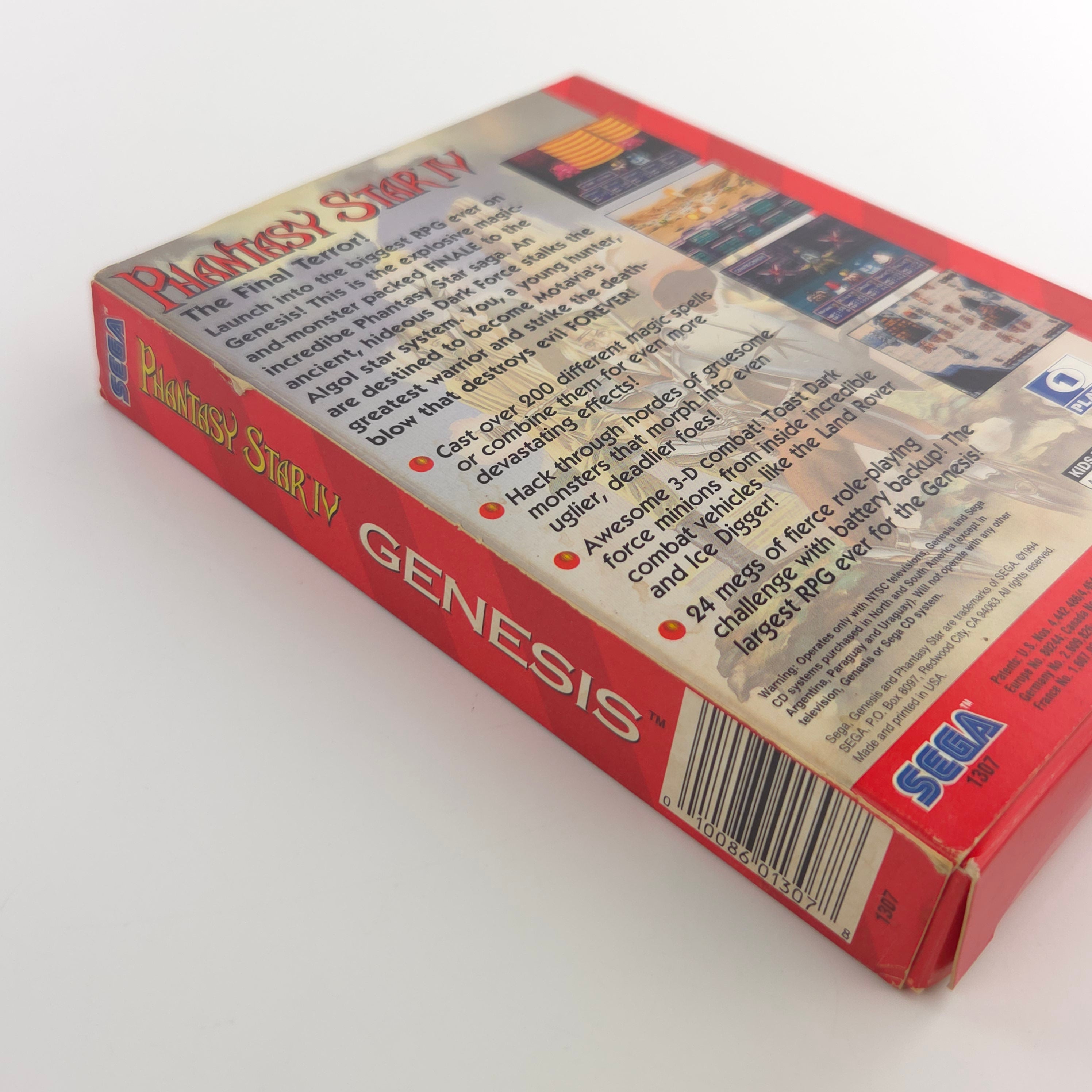 Sega Genesis Spiel – Phantasy Star IV OVP USA Version