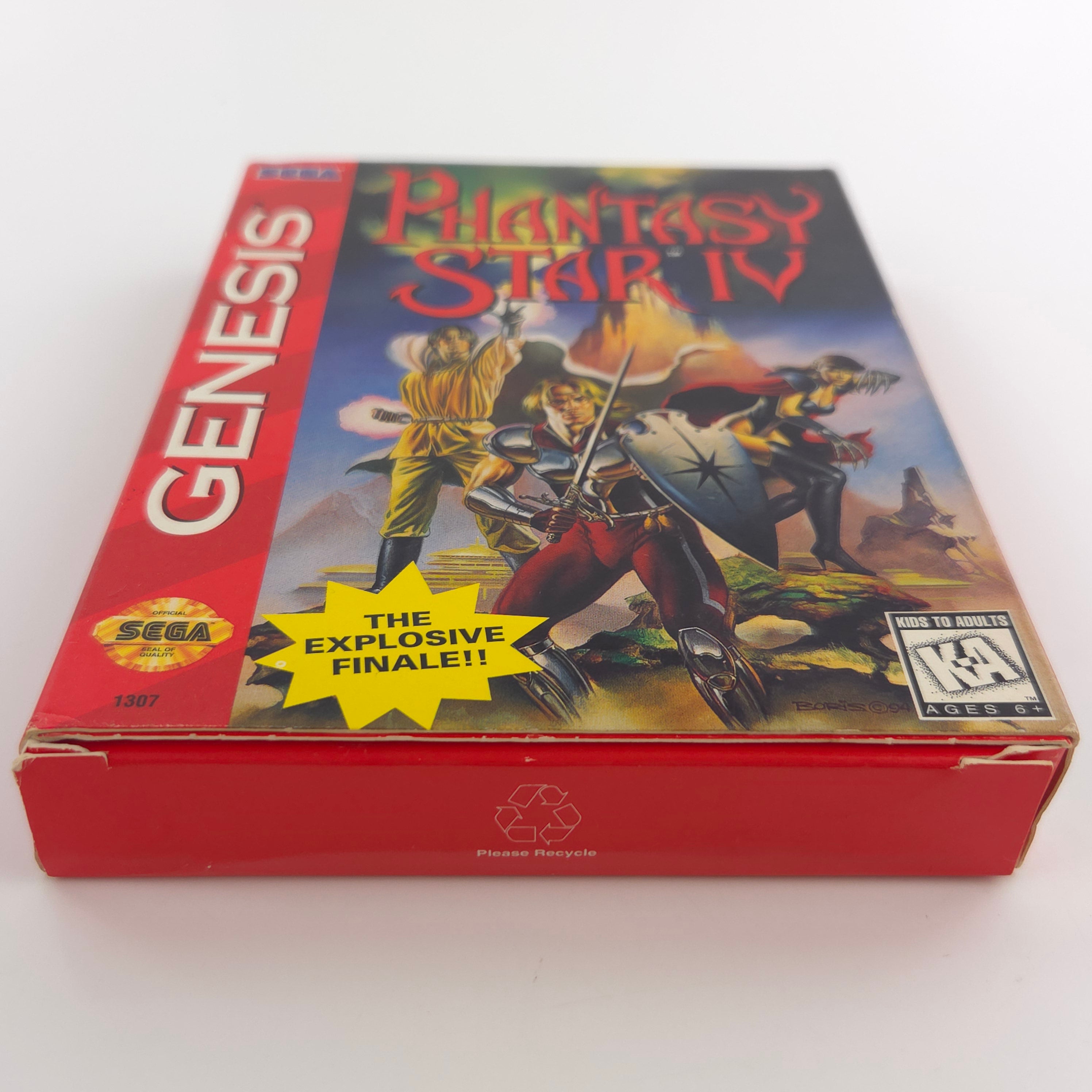 Sega Genesis Spiel – Phantasy Star IV OVP USA Version