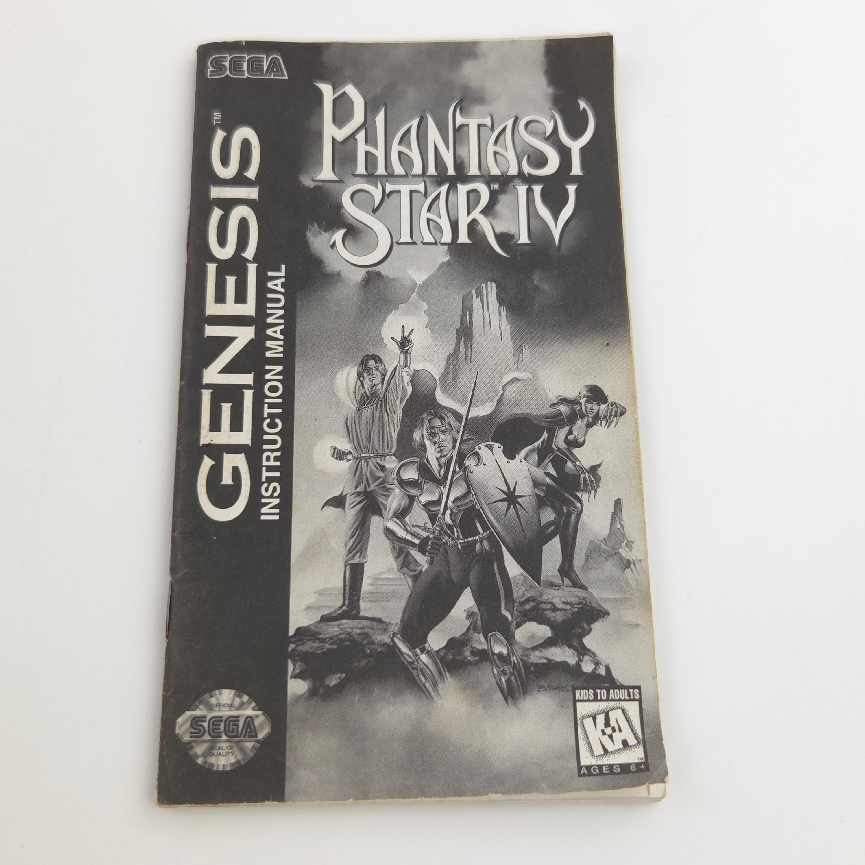 Sega Genesis Spiel – Phantasy Star IV OVP USA Version