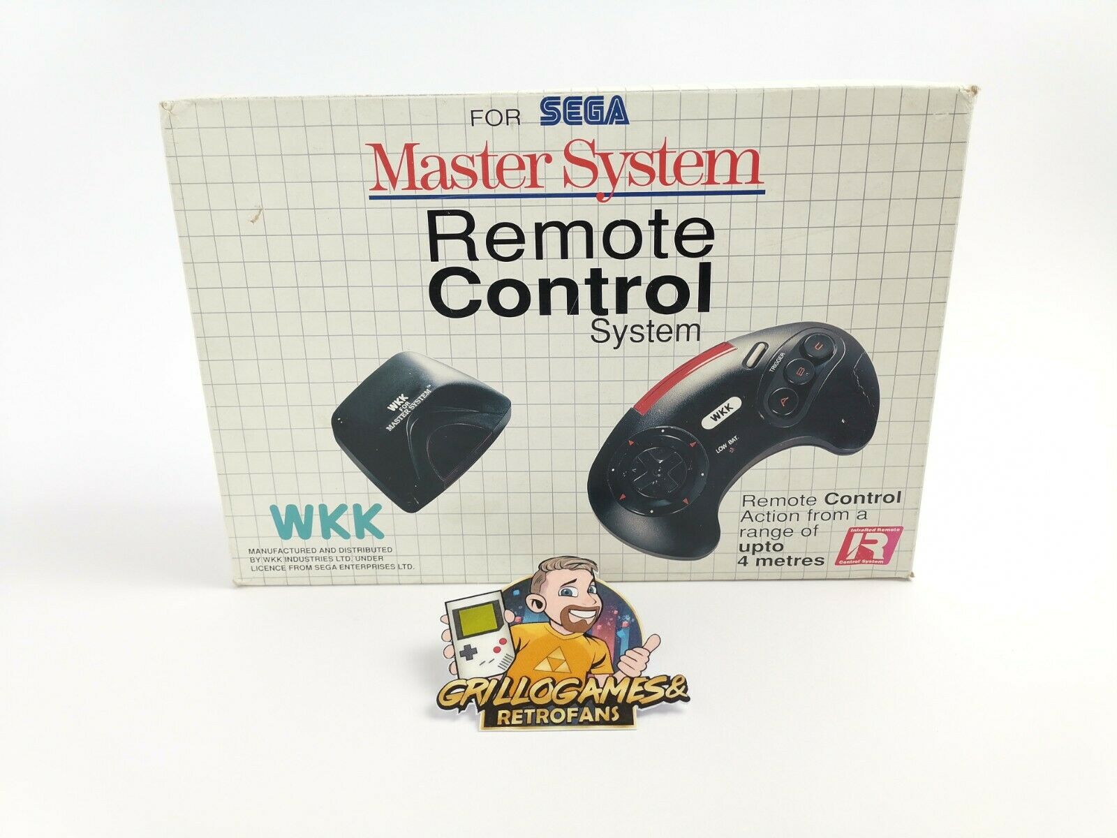 Sega Master System Controller Remote Control System OVP